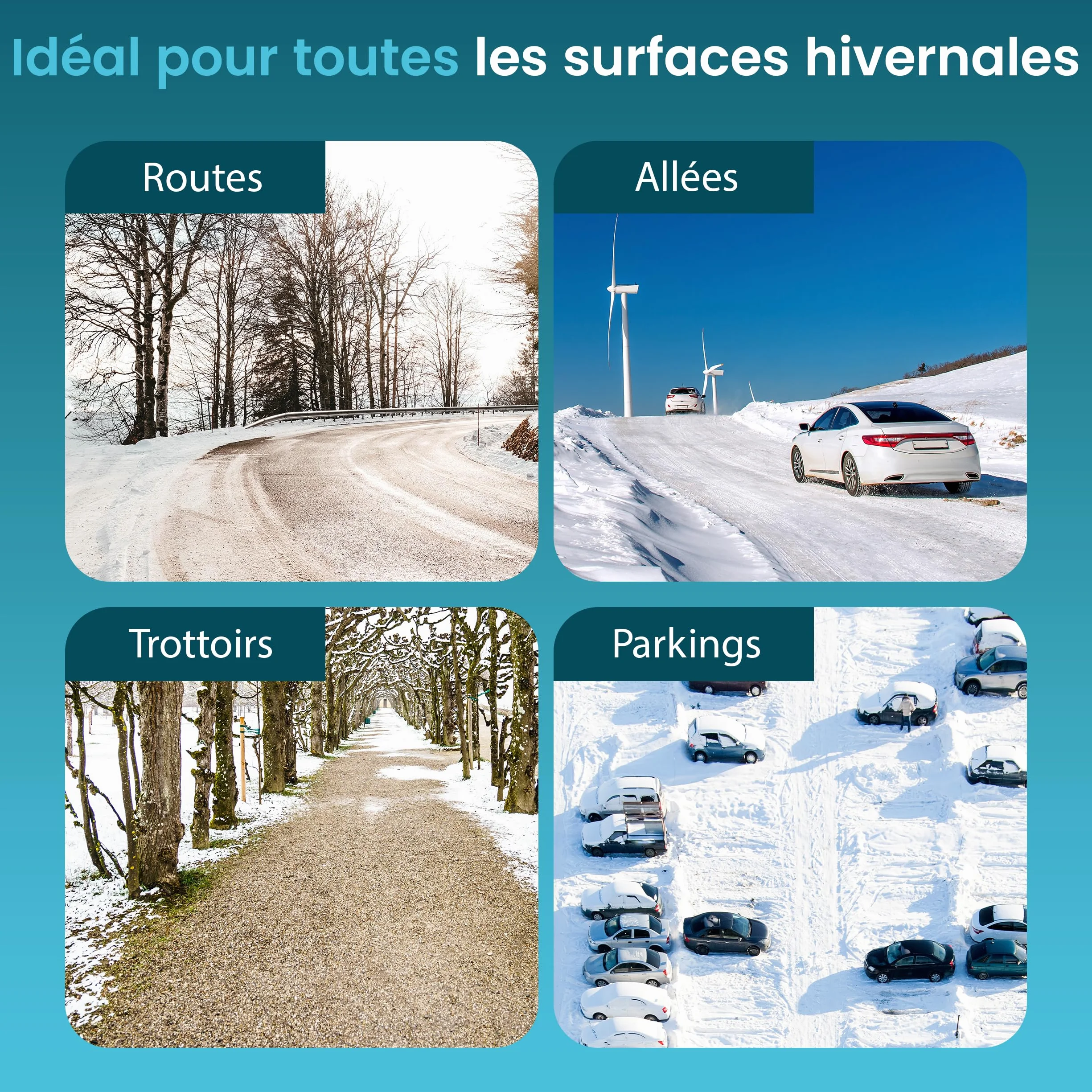 Sel de route Road Garden 300