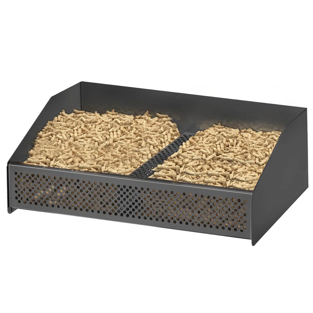 johgee Panier à pellets 50 × 25 × 17 cm portable pour cheminées