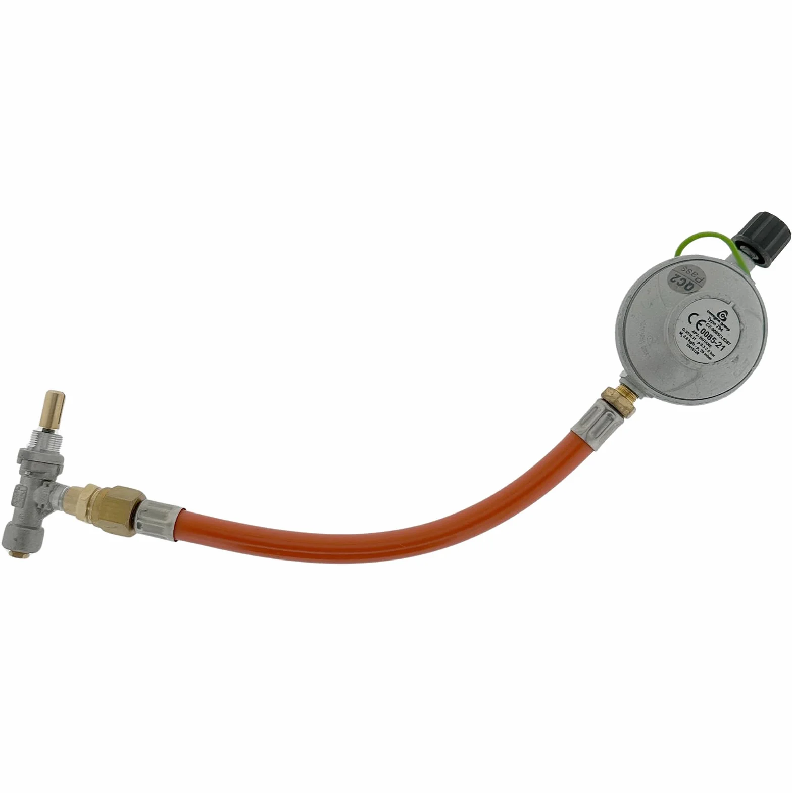 Ensemble tuyau et régulateur/valve 29 mbar pour Weber Q100/120/1000/1200