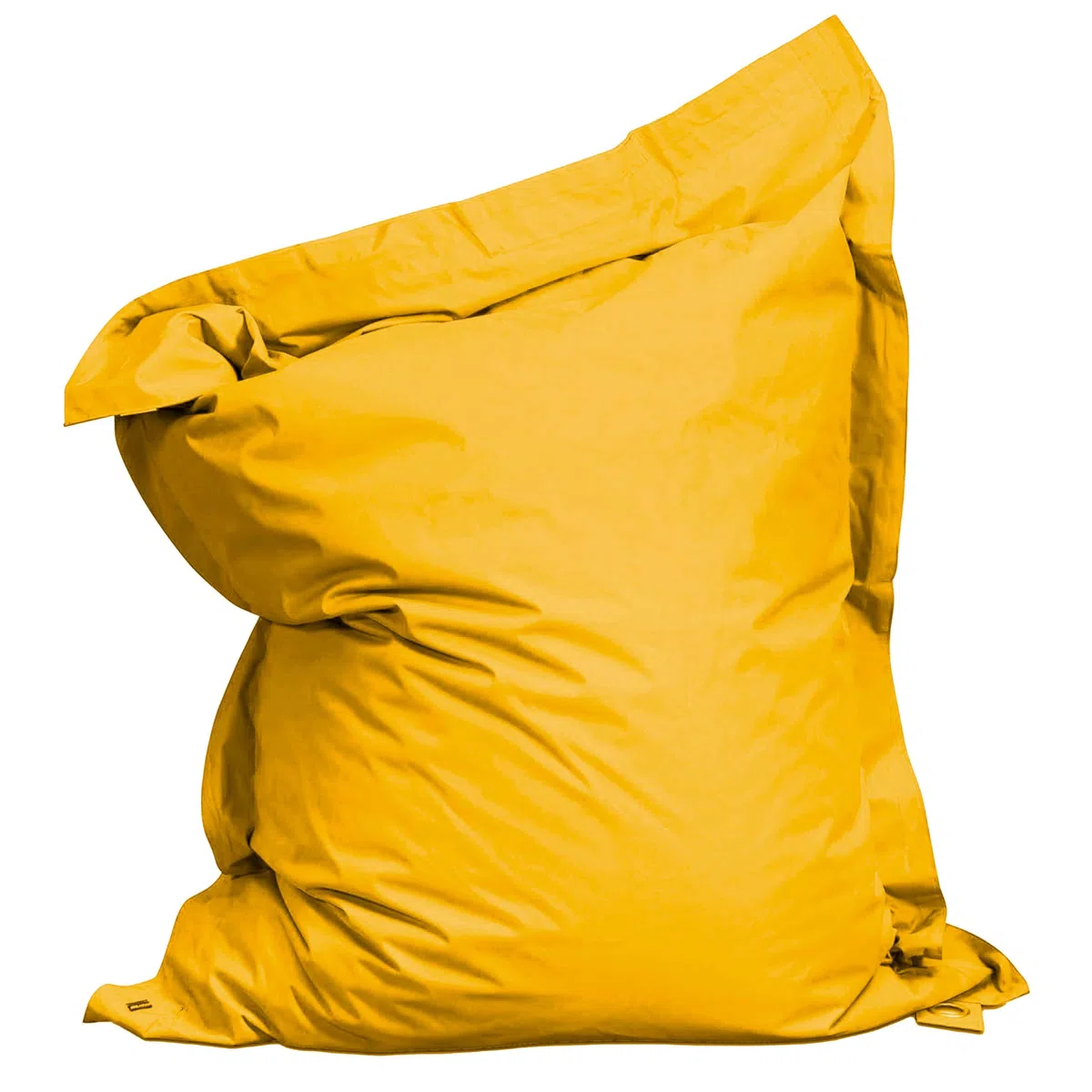 Oviala Housse Vide de Coussin de Sol XL Jaune