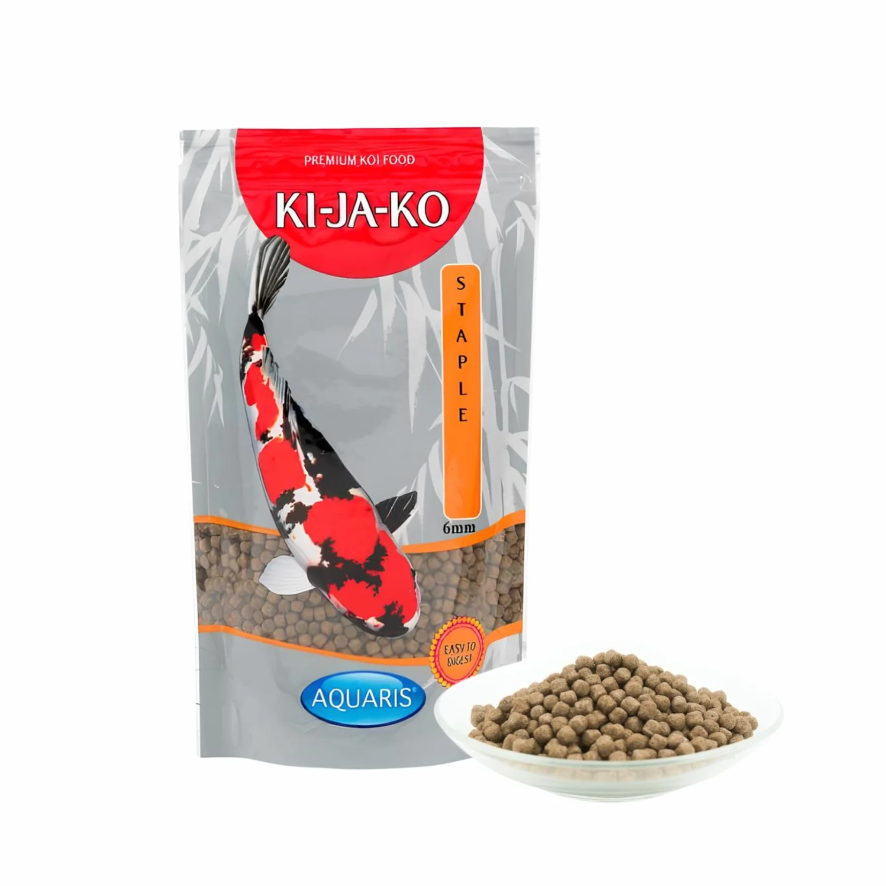KI-JA-KO Staple Nourriture pour carpes koï 1 kg 6 mm Pellets flottants