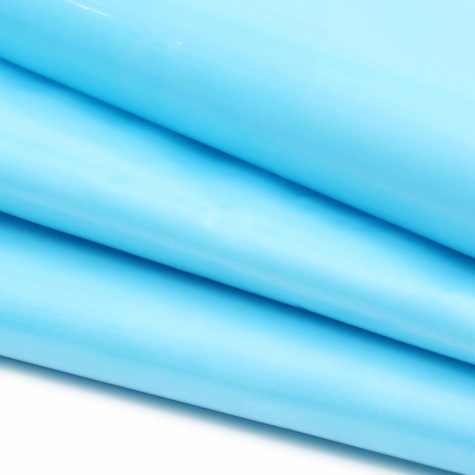 Revêtement de bassin en polyéthylène haute densité 0,2 mm Bleu clair 2 x 2 m pour bassins à poissons fontaines