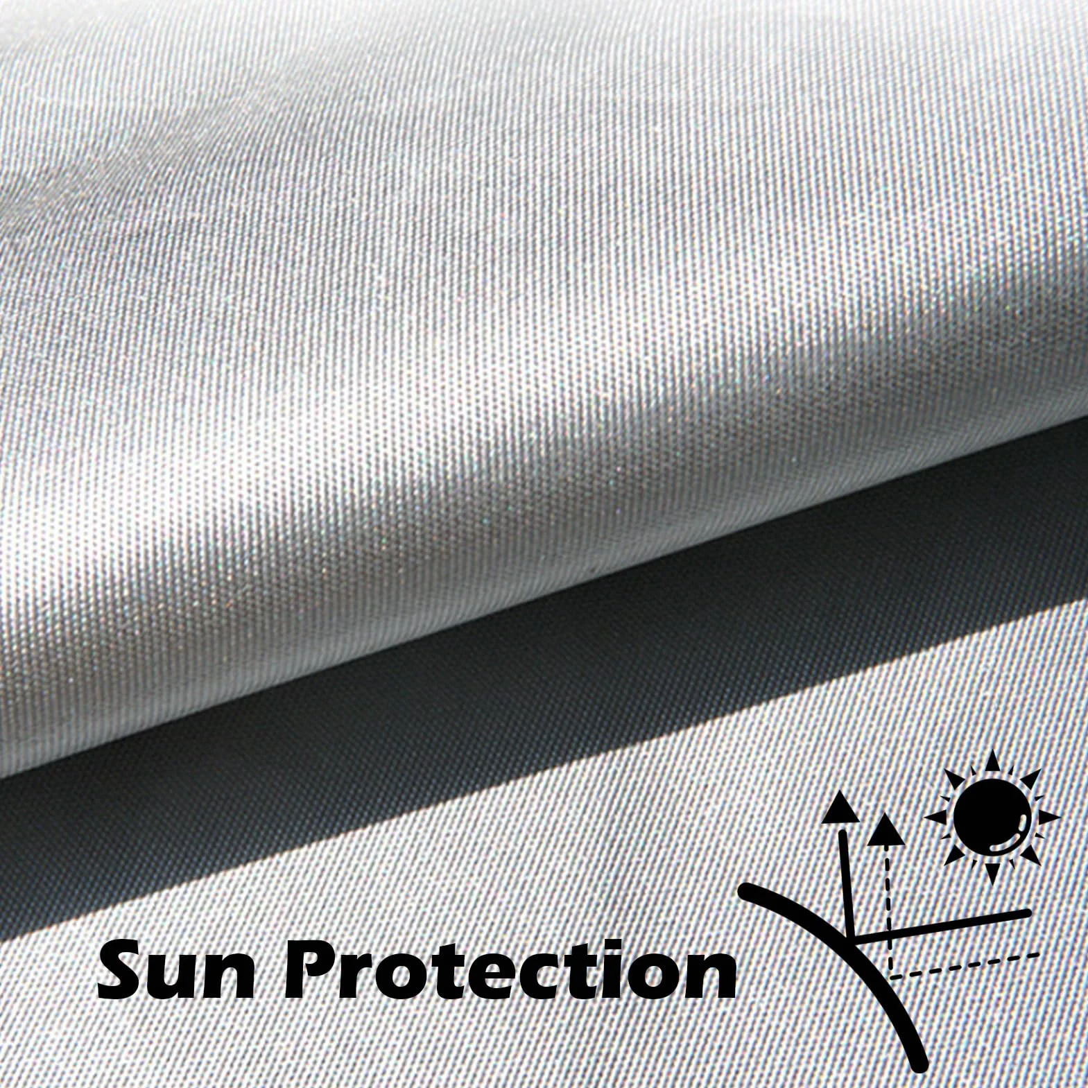 Auvent imperméable de Rechange pour Balancelle Jardin UV Resistant 7195x125x15 CM