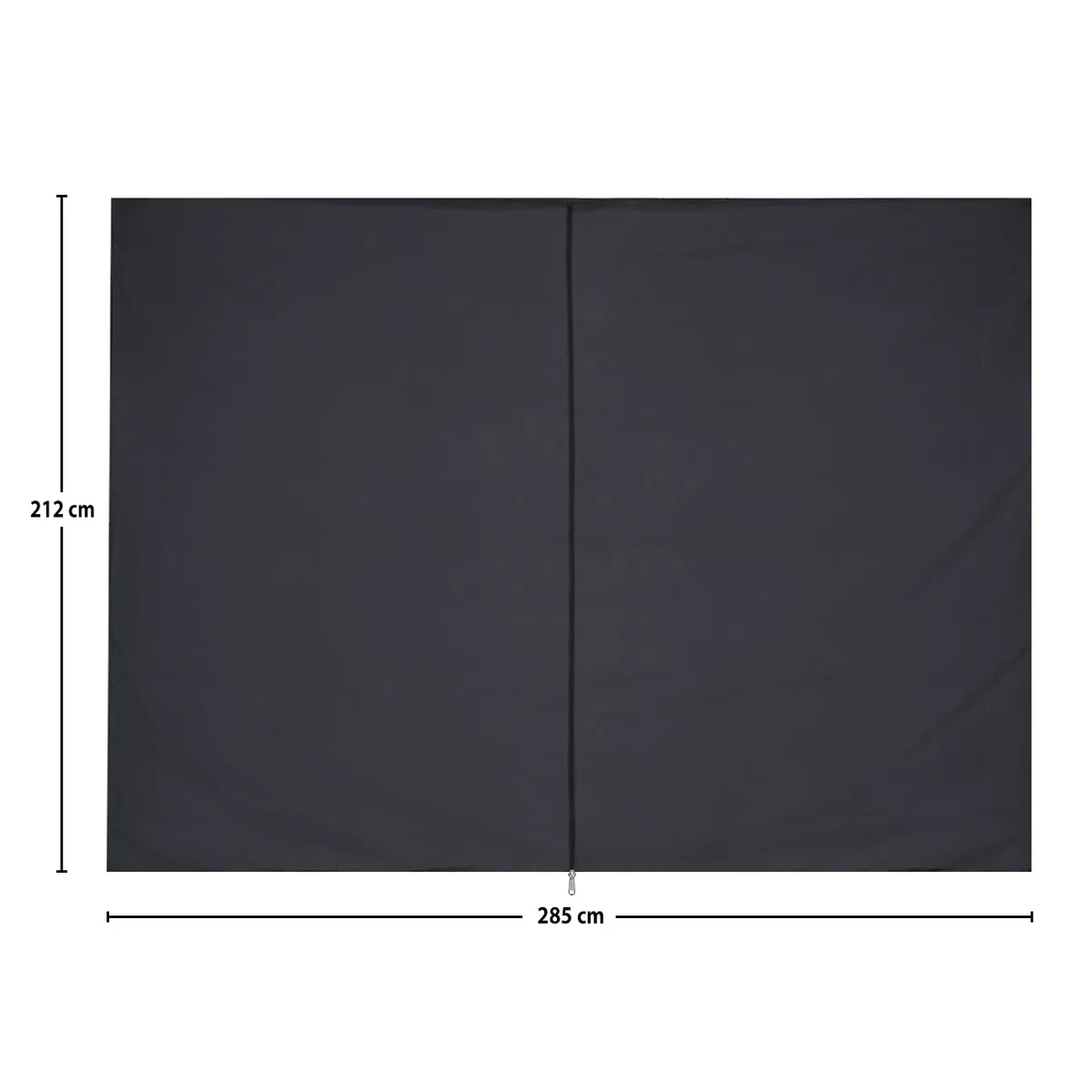 Sekey 2 pièces Parois Latérales Pour Tonnelle 3x3 Étanche & Résistante À L’Hiver, Parois Latérales Pour Tonnelle Chapiteau De Fête Jardin 3x3m, 1 Fenêtre 1 Porte