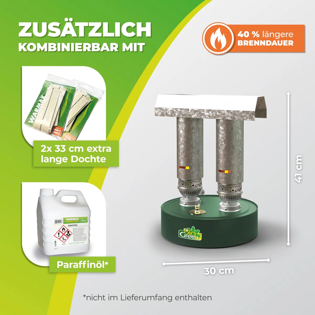 Bio Green WM-P5 Puissance 5 Calomax 41 x 30 cm