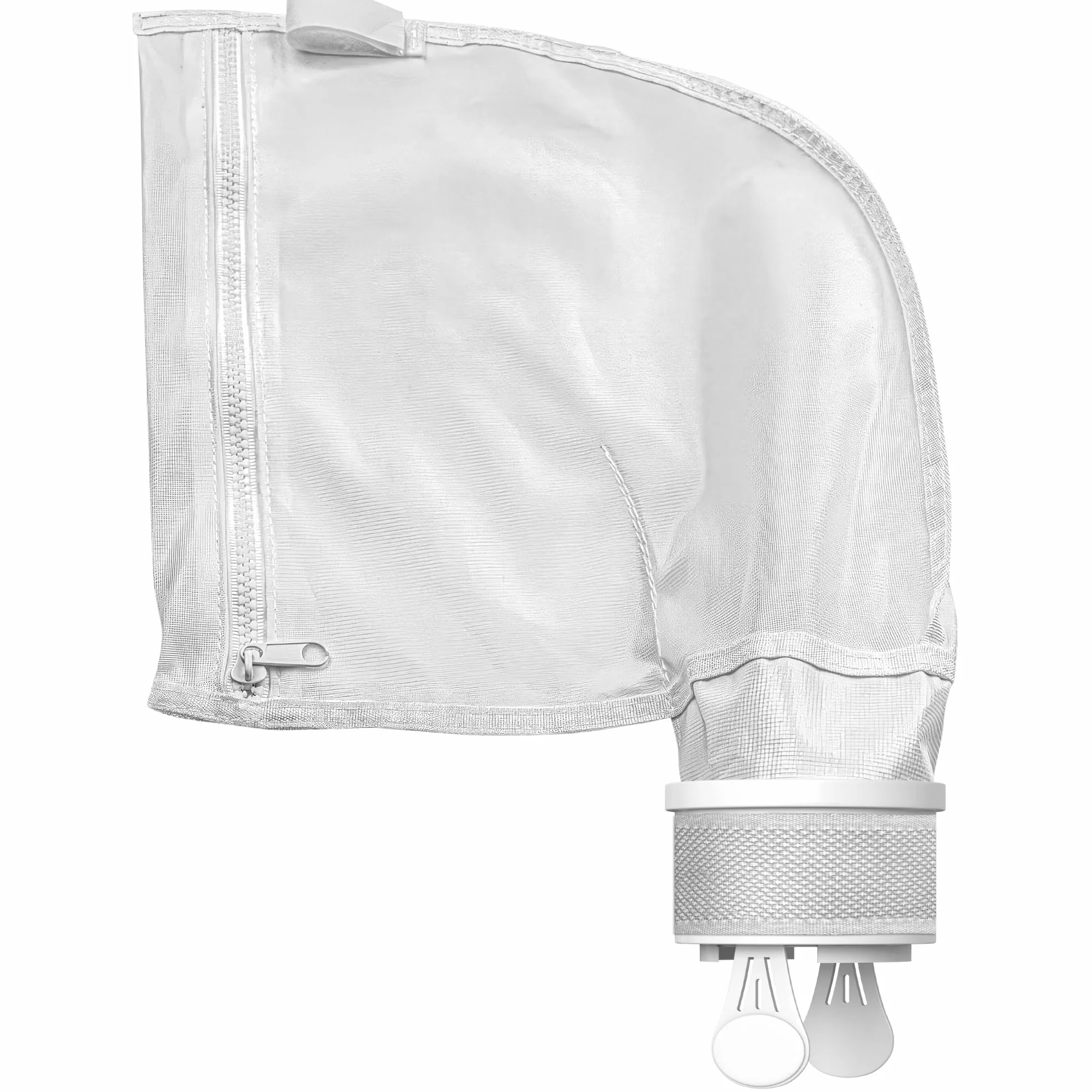 PHONILLICO Lot 2 Sacs pour Polaris 280/480 Filtre Robot Nettoyeur Piscine Filet Rechange K13/K16 Sac à Limon avec Fermeture Zip