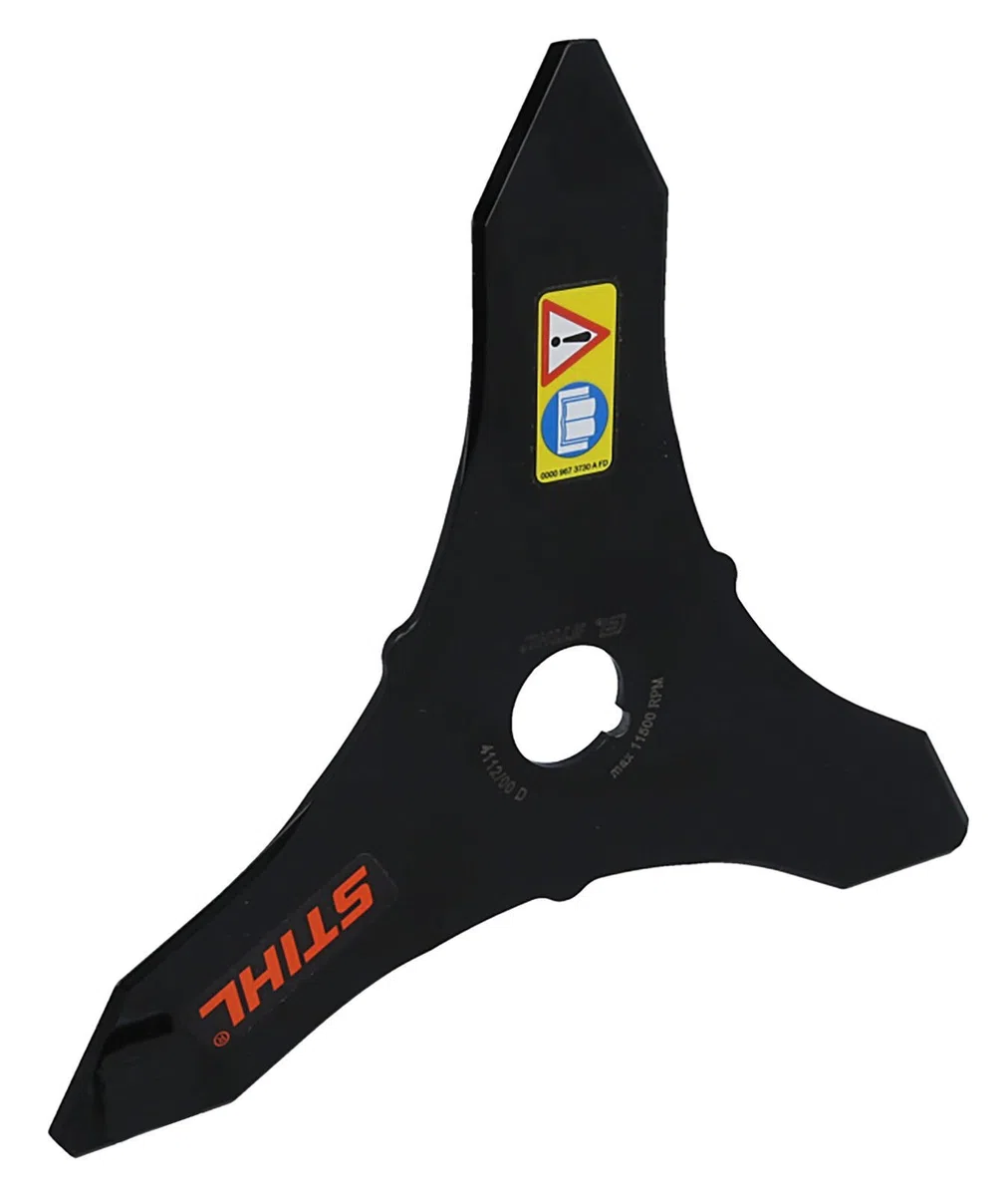 Stihl 4112 713 4100 Lames de broyeur 3B 250 mm (Import Grande Bretagne)