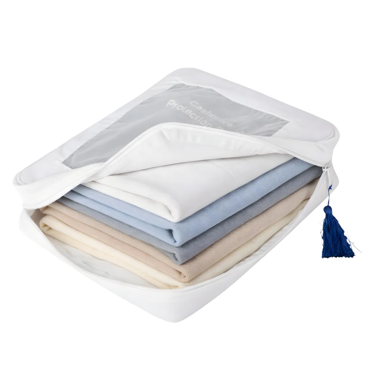 Housse de rangement anti-mites pour la protection d’articles en cachemire (XL)