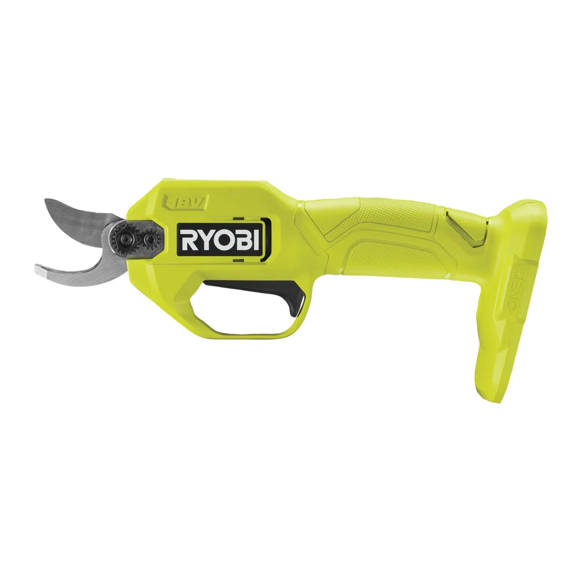 RYOBI - Sécateur Sans Fil 18V ONE+ RY18SCA-0 – Coupe Jusqu’à 25 mm, Lame Acier, Sécurité Active – Taille Facile Branches et Rosiers – Batterie Non Incluse
