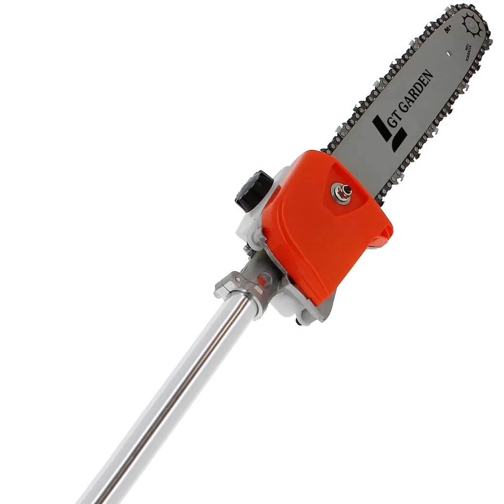 GT Garden Élagueuse thermique sur perche, 52 cm3, 3 CV, longueur 4.15 mètres