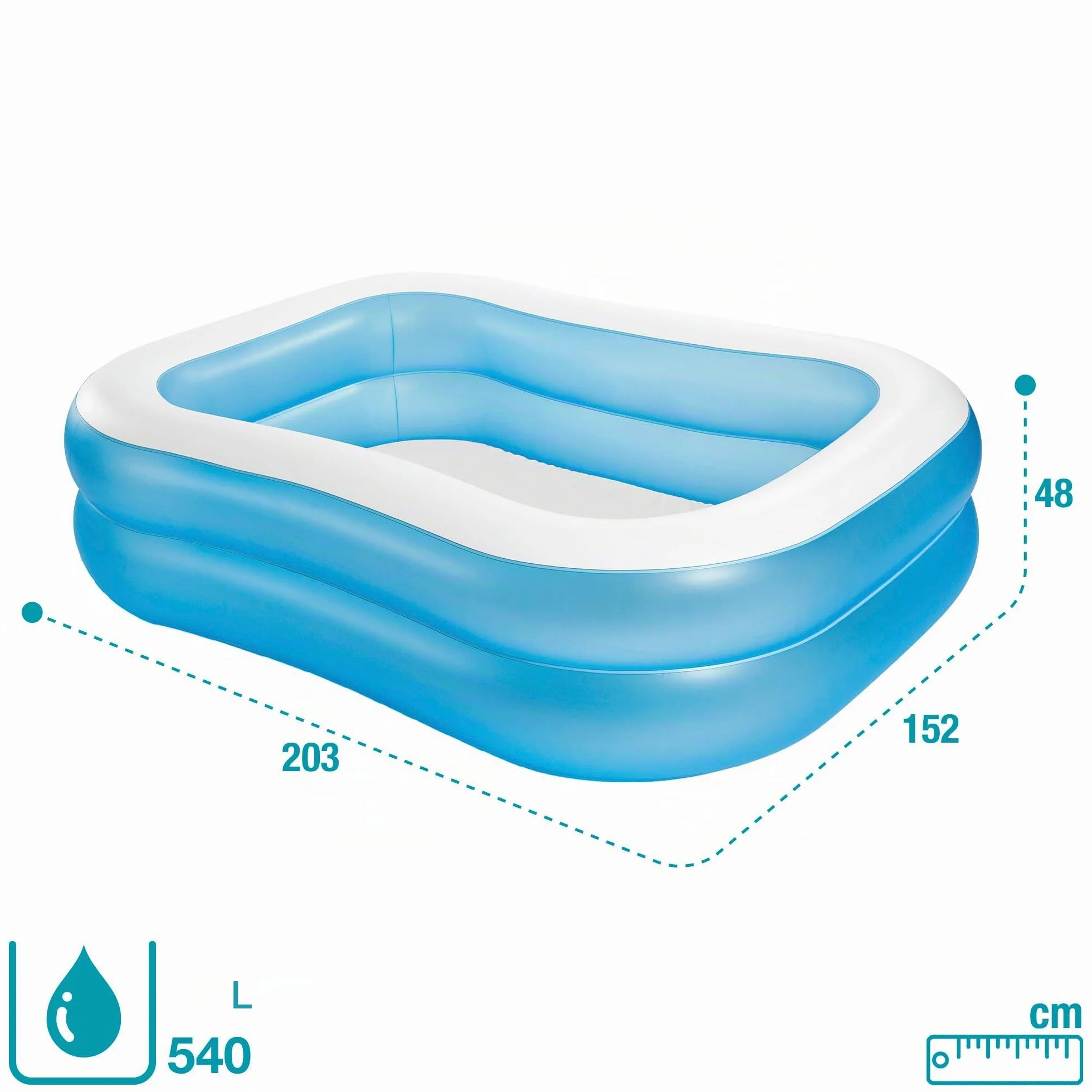 Intex Piscinette Blue 57180NP