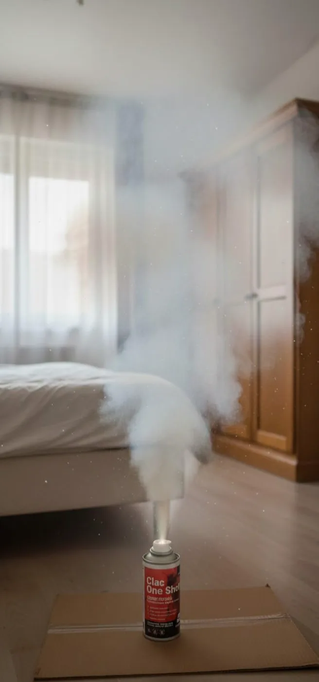 NUISIPRO - Fumigènes Anti Punaises de Lit & Puces - Effet Choc - Lot de 3 Diffuseurs - Insecticide