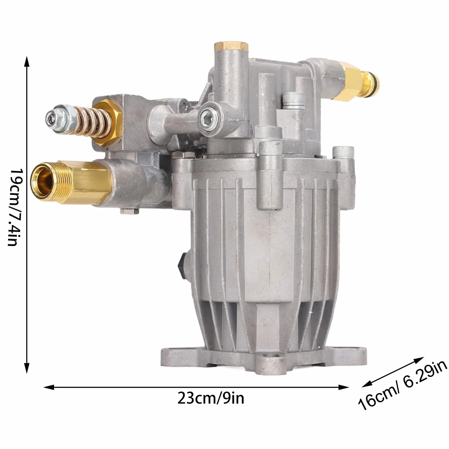 lyrlody Pompe de Nettoyeur Haute Pression 2610 3000 PSI 2,2 2,4 GPM, Aluminium moulé sous Pression, Système d'étanchéité Double, Large Application pour Simpson, Troy Bilt,DXPW3025