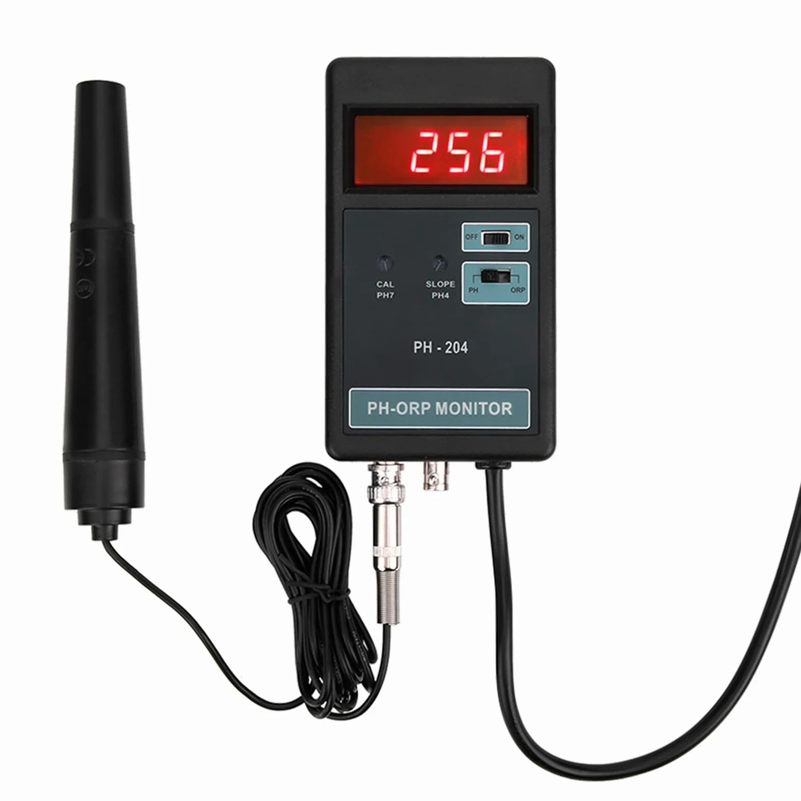 mingzhe Affichage Numérique Affichage de la Température du PH ORP Moniteur de Moniteur de des Testeurs de Compteur pour Les Tests de qualité de l'eau (Plug UE 220V)