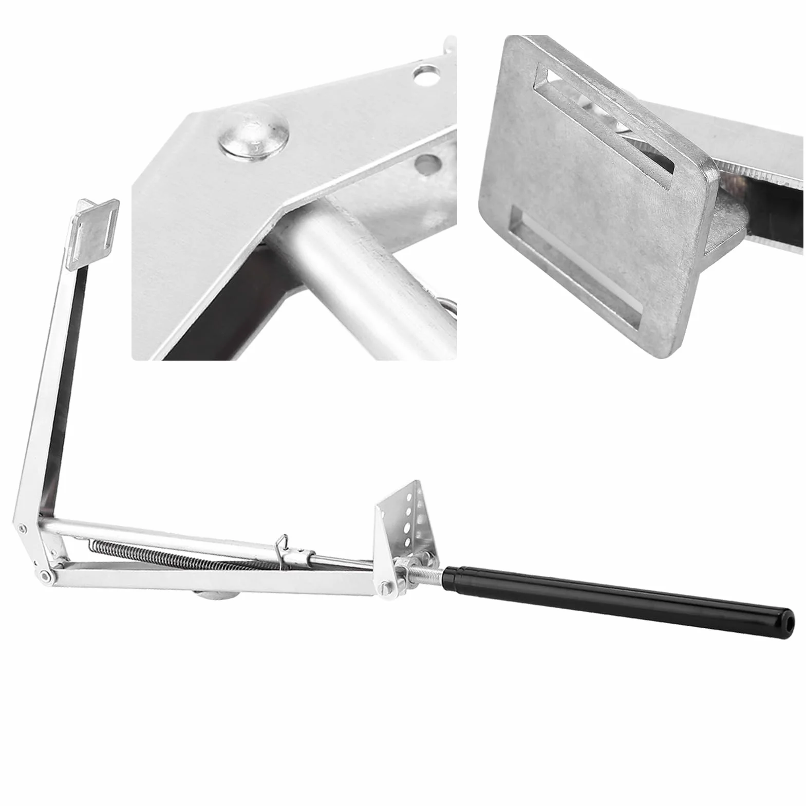 Estink Ouvre-Fenêtre Automatique pour Serre, Sensible à la Chaleur Solaire, Aluminium, Ouverture 45cm, Capacité 7kg, 50x5x4cm