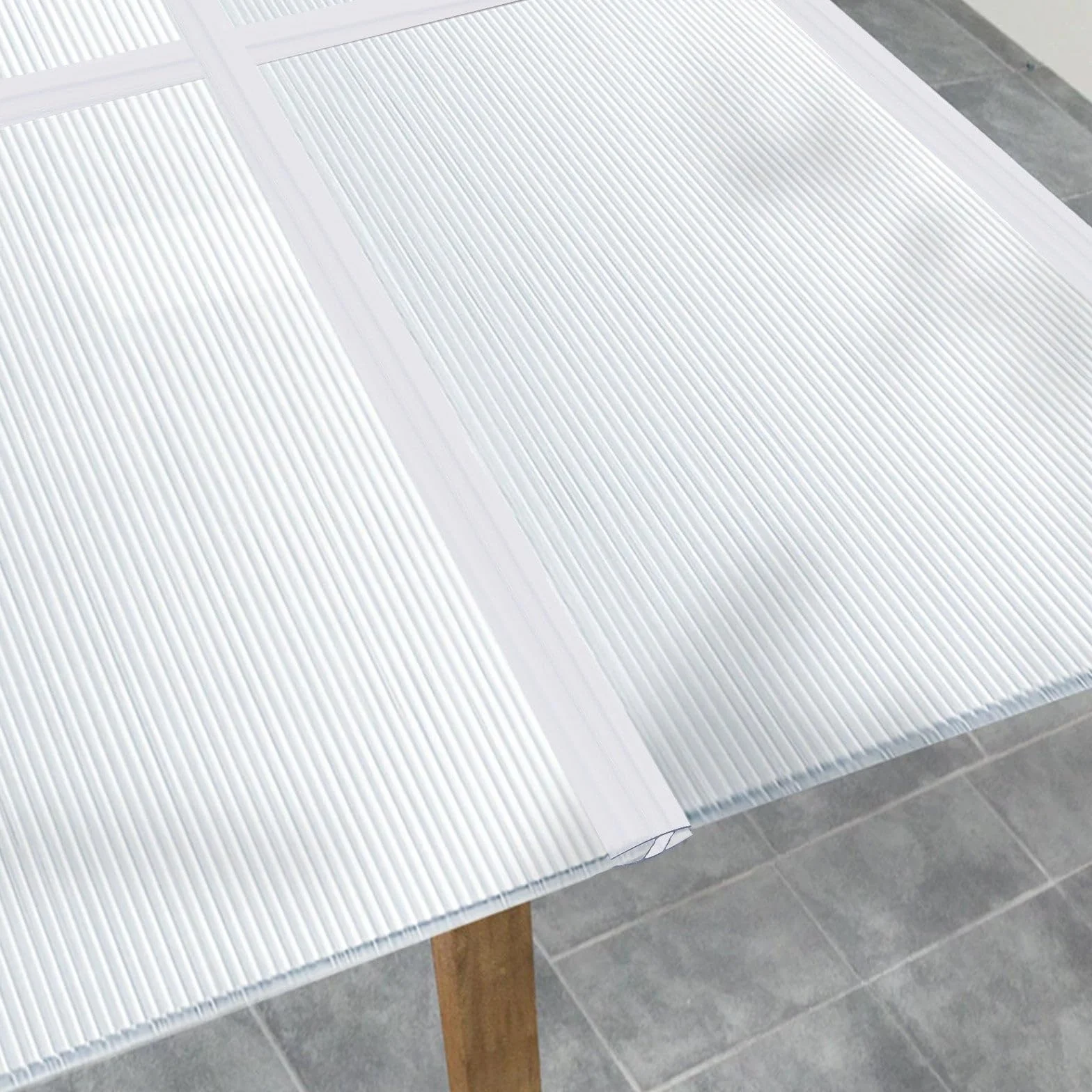 KARAT - Connecteurs pour Plaque Creuse en PVC - Matériau de Construction pour Serre, véranda - Connecteur Transparent résistant aux intempéries - 14 Connecteurs 60,5 x 121 cm, 4 mm d'épaisseur