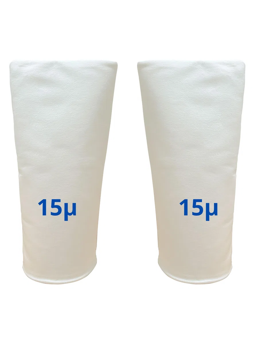 filtrante compatible avec piscine Desjoyaux - lot: 2 poches de 15 microns