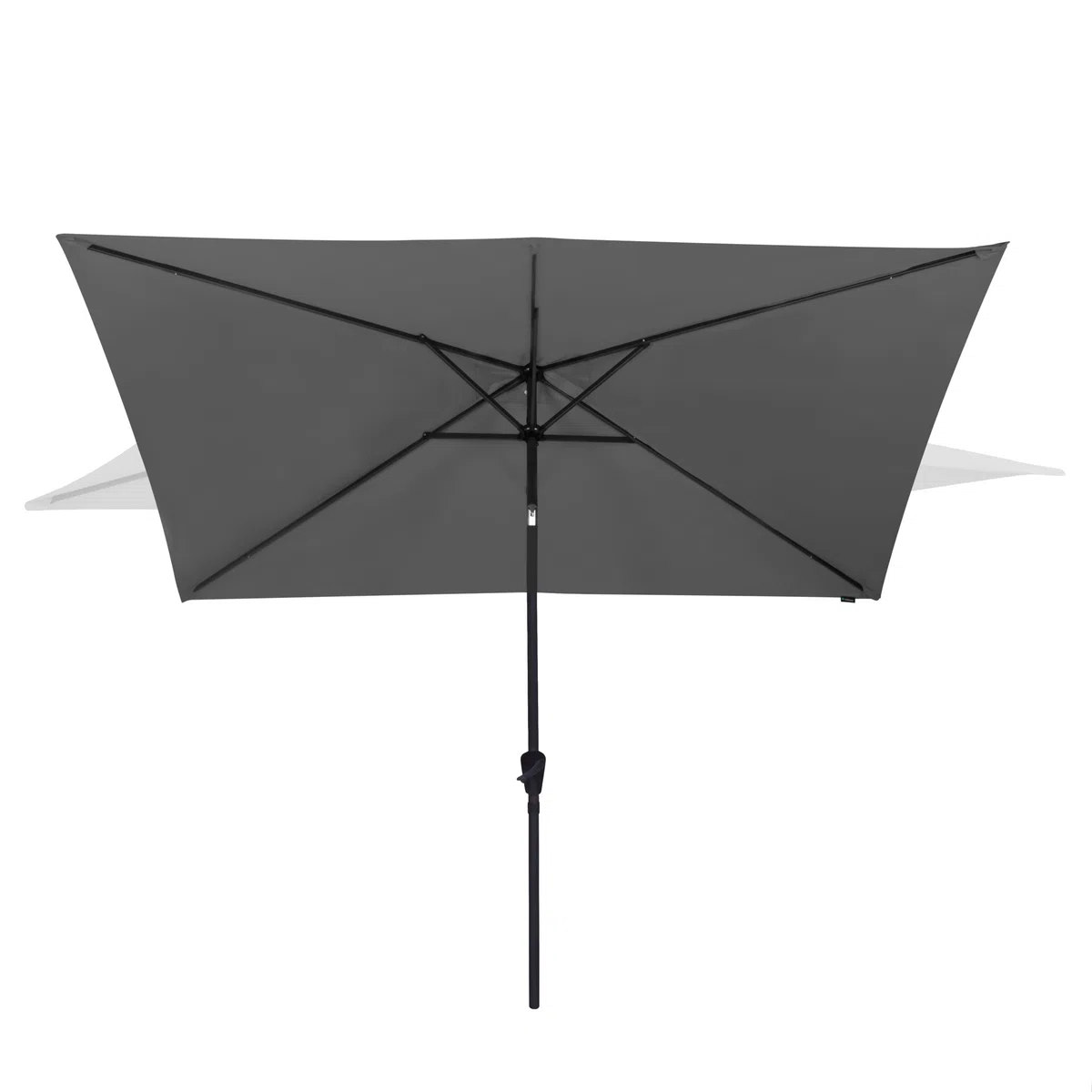 VONROC Parasol de Jardin Extérieur Rapallo 200x300cm - Parasol Rectangulaire Inclinable en Toile Protection Solaire UPF 50+ - Manivelle Anti Retour, Housse de Protection Incluse