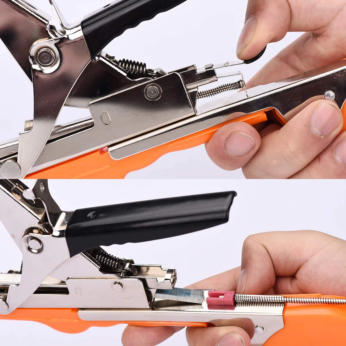 Machine À Taper Nouer Branches, Outil Agriculture Manuelle pour Attaches Plantes, pour Jardin Fruits Légumes Fleurs Tomates Vigne, Outil de Jardinage À Attacher Branche - Plant Tape Tying Tool