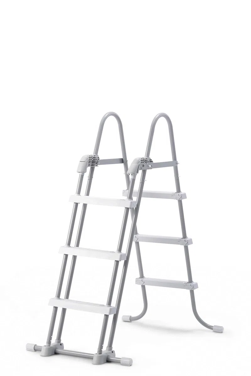 Intex échelle Double sécurité pour Piscine 91cm à 1m07 marches Amovibles