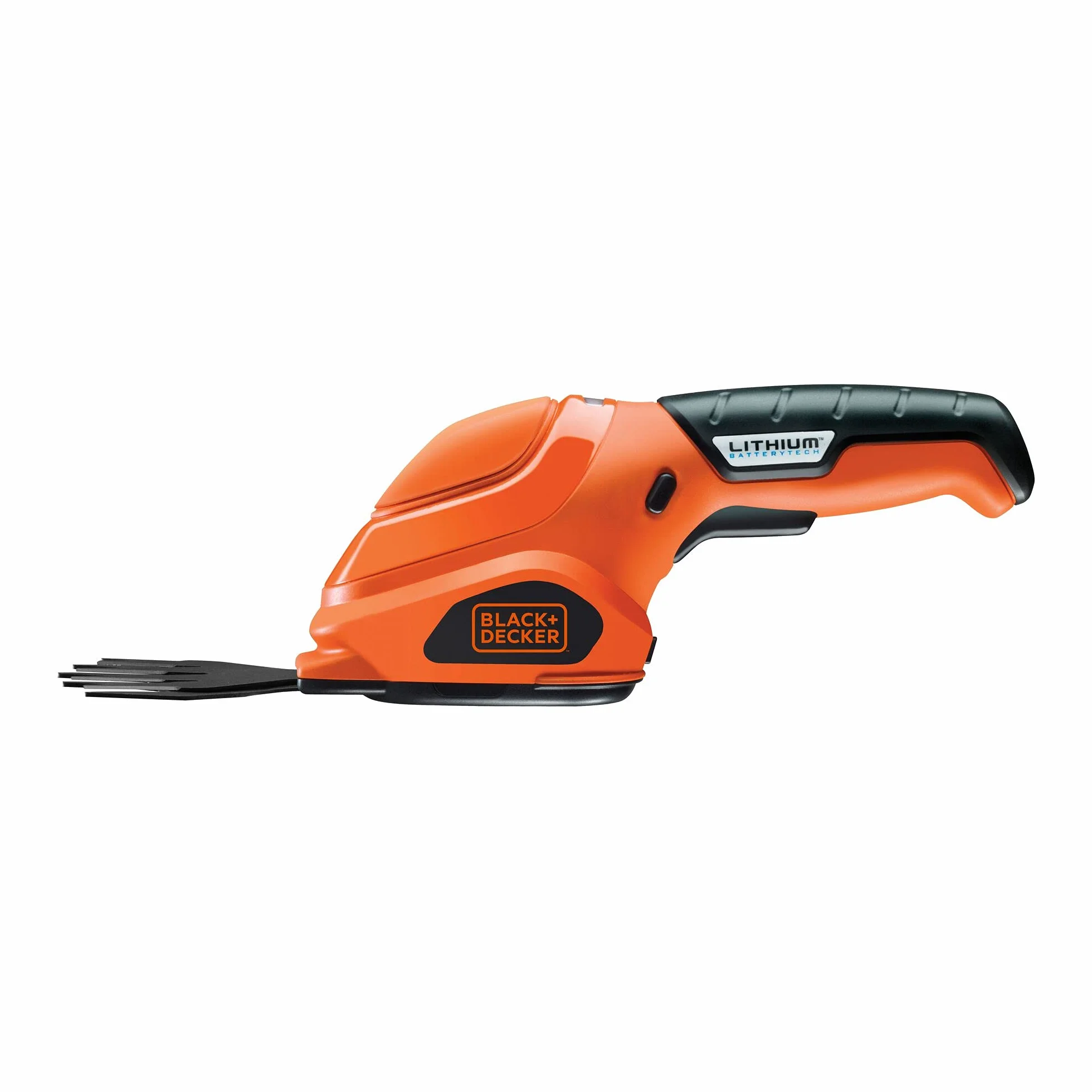 BLACK+DECKER Cisaille Electrique 3,6V, Sculpte-Haies avec Indicateur de Charge LED, Idéal pour Tailler les Parterres de Fleurs et les Bordures, Largeur de Lame 30 cm, Pas de Lame 23 mm, GSL200-QW Rouge