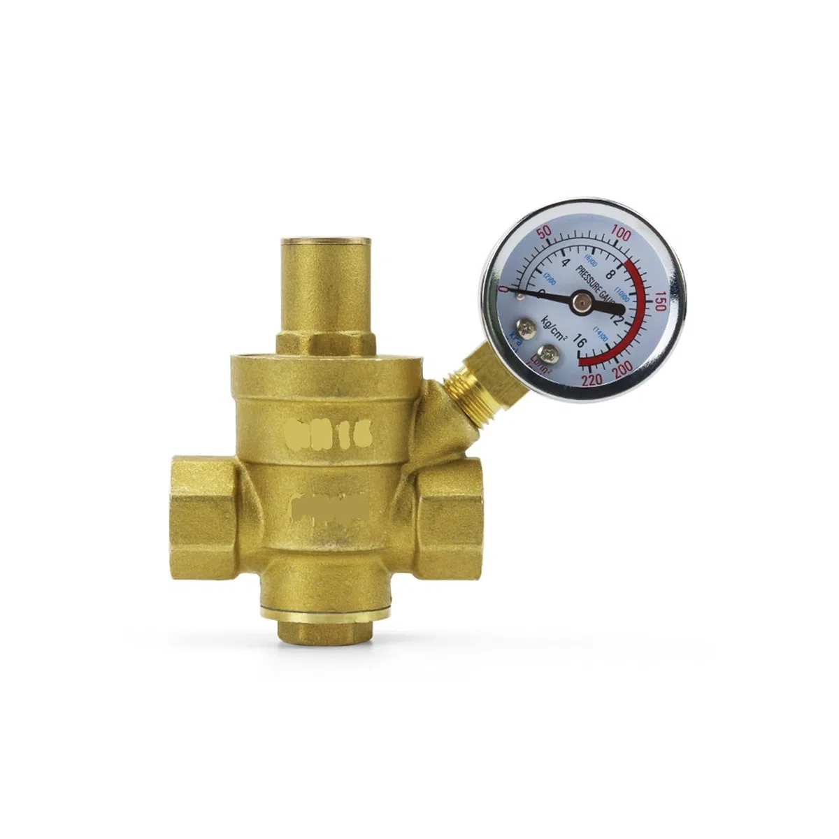 Réducteur de Pression d'Eau Professionnel Vanne de réduction de pression d'eau du robinet en laiton à filetage mâle/femelle 1/2" 3/4" 1" 2" DN15/DN20/DN32/DN50 pour Réguler La Pression(DN40 Female)