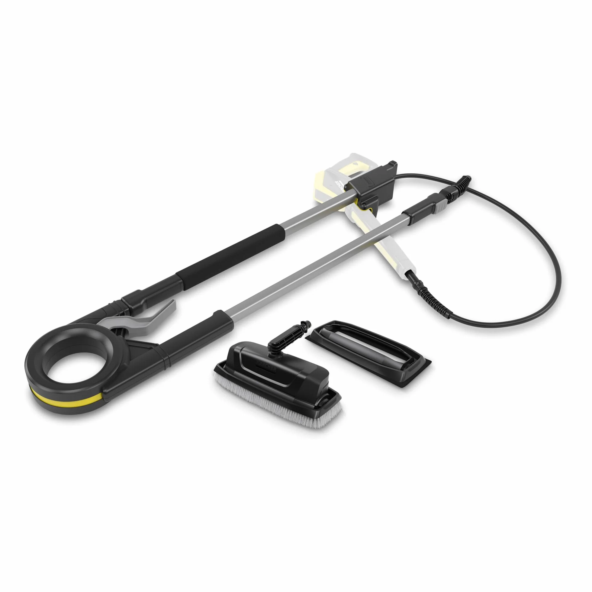 Kärcher Lance télescopique TLA 4 pour Nettoyer Les Surfaces jusqu'à 5 mètres de Haut, Compatible avec Les nettoyeurs K2 à K7 de avec Accessoire pour Le Nettoyage des façades et des vitres
