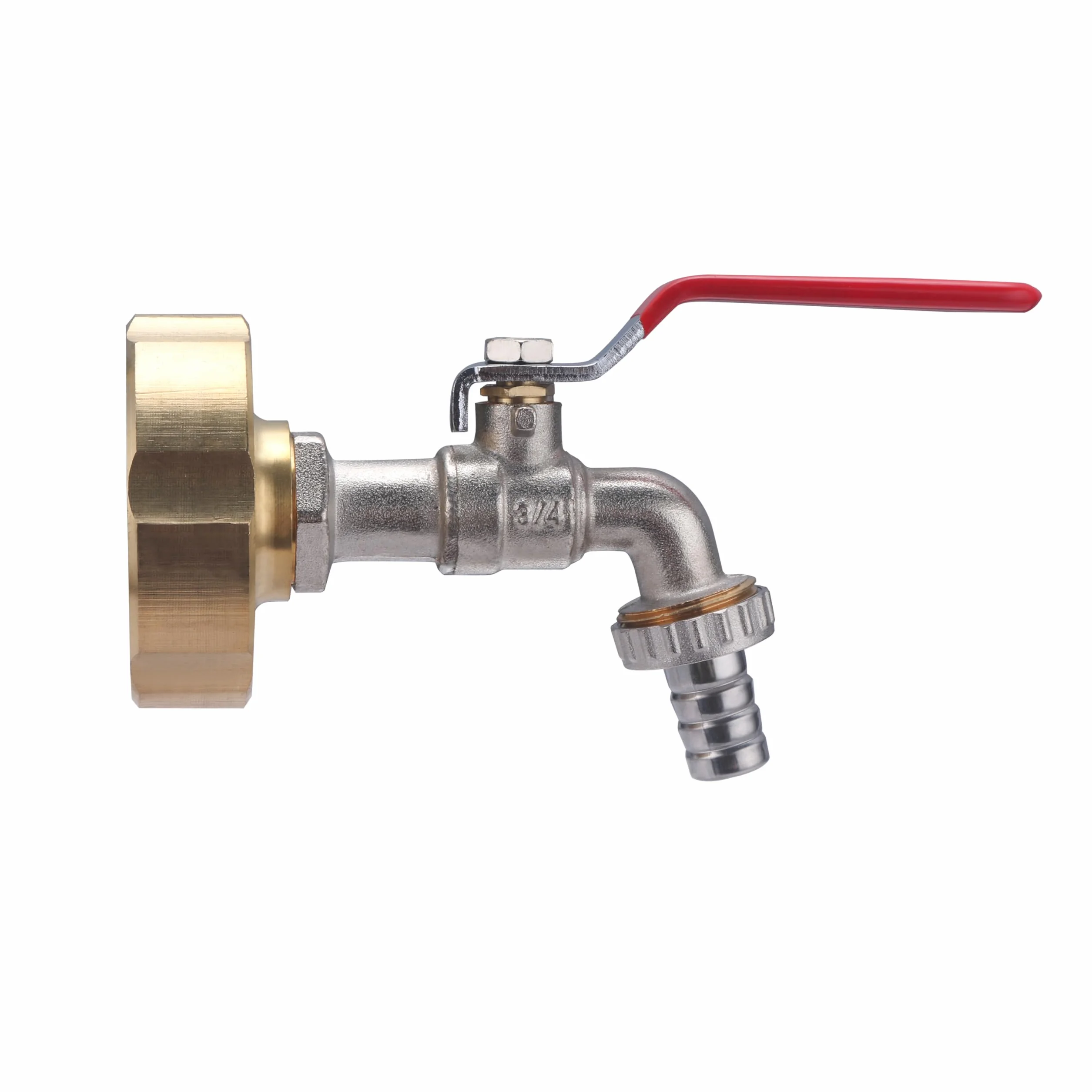 AROZ Robinet de Cuve quart de tour Raccord adaptateur S60 Femelle 20x27 (3/4)