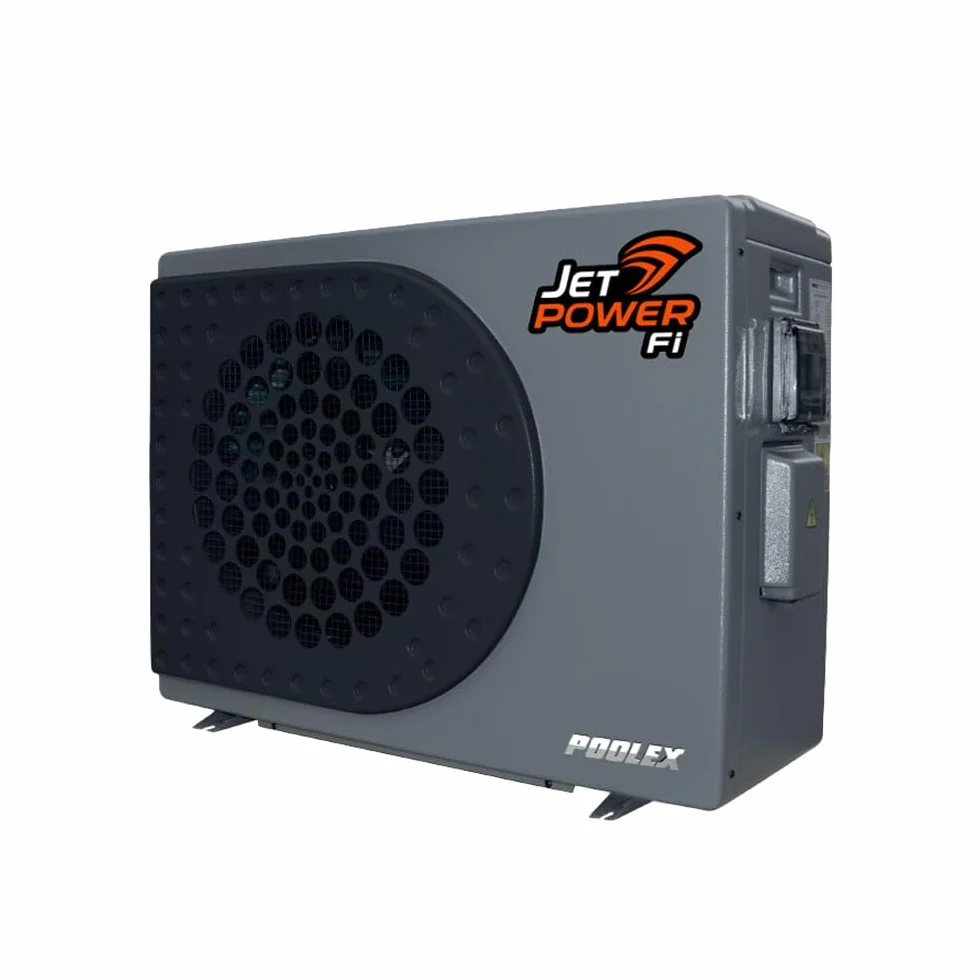 POOLEX JETPOWER 90 – Pompe à Chaleur Piscine Full Inverter 9 KW – Silencieuse & Connectée – Bassin 40 à 50 m³