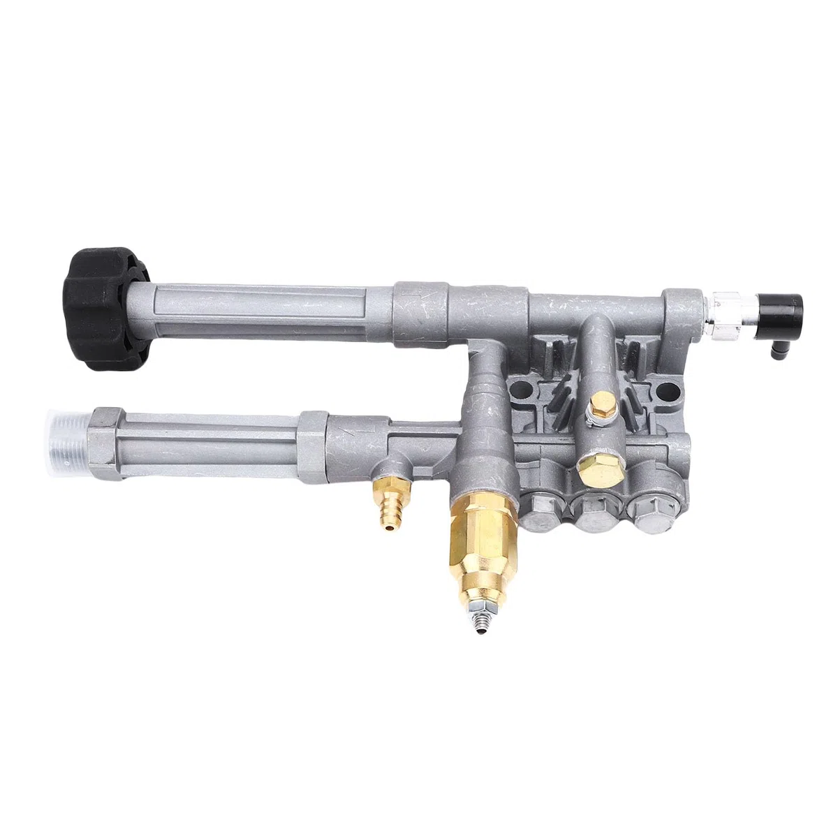 Tbest Tête de Pompe de Nettoyeur Haute Pression, Ensemble de Remplacement en Aluminium, Mise à Niveau pour Pompes AR42518 Troy Bilt SRMW, Meilleure qualité, Kit de Puissance élevé