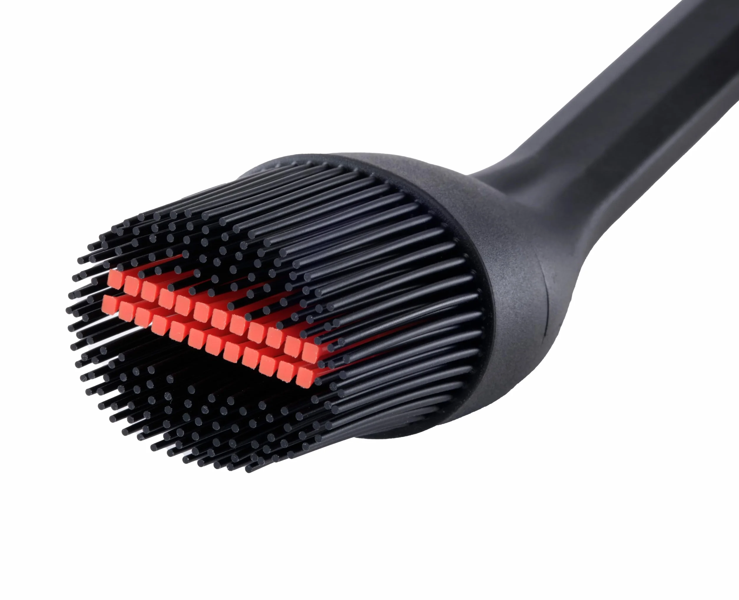 Joseph Joseph GrillOut Brosse à Badigeonner BBQ Silicone Tête Rétractable Poils Résistants Haute Température Poignée Acier Inoxydable