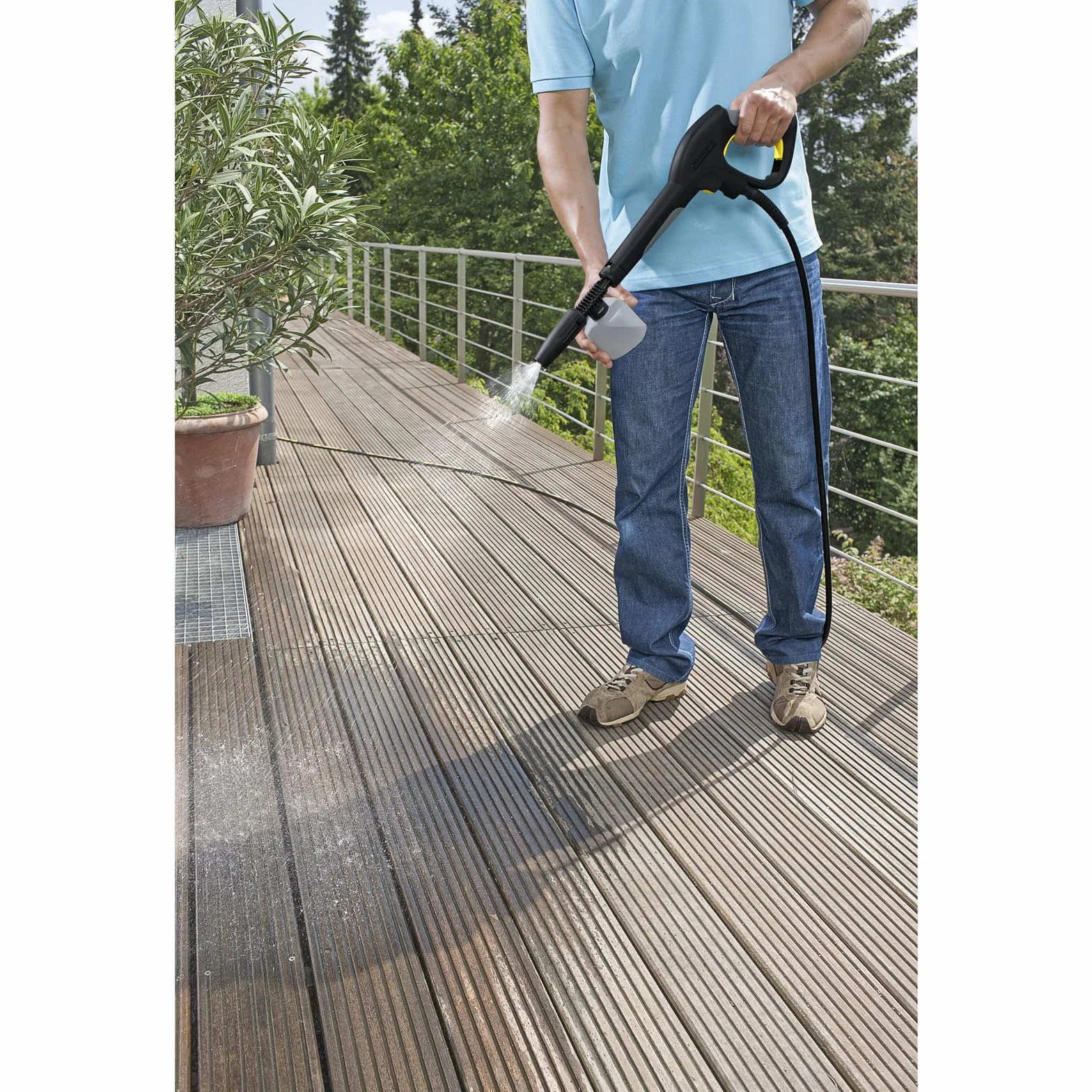 Kärcher 26428890 Poignée Pistolet avec Quick Connect pour séries K2 à K7, Noir