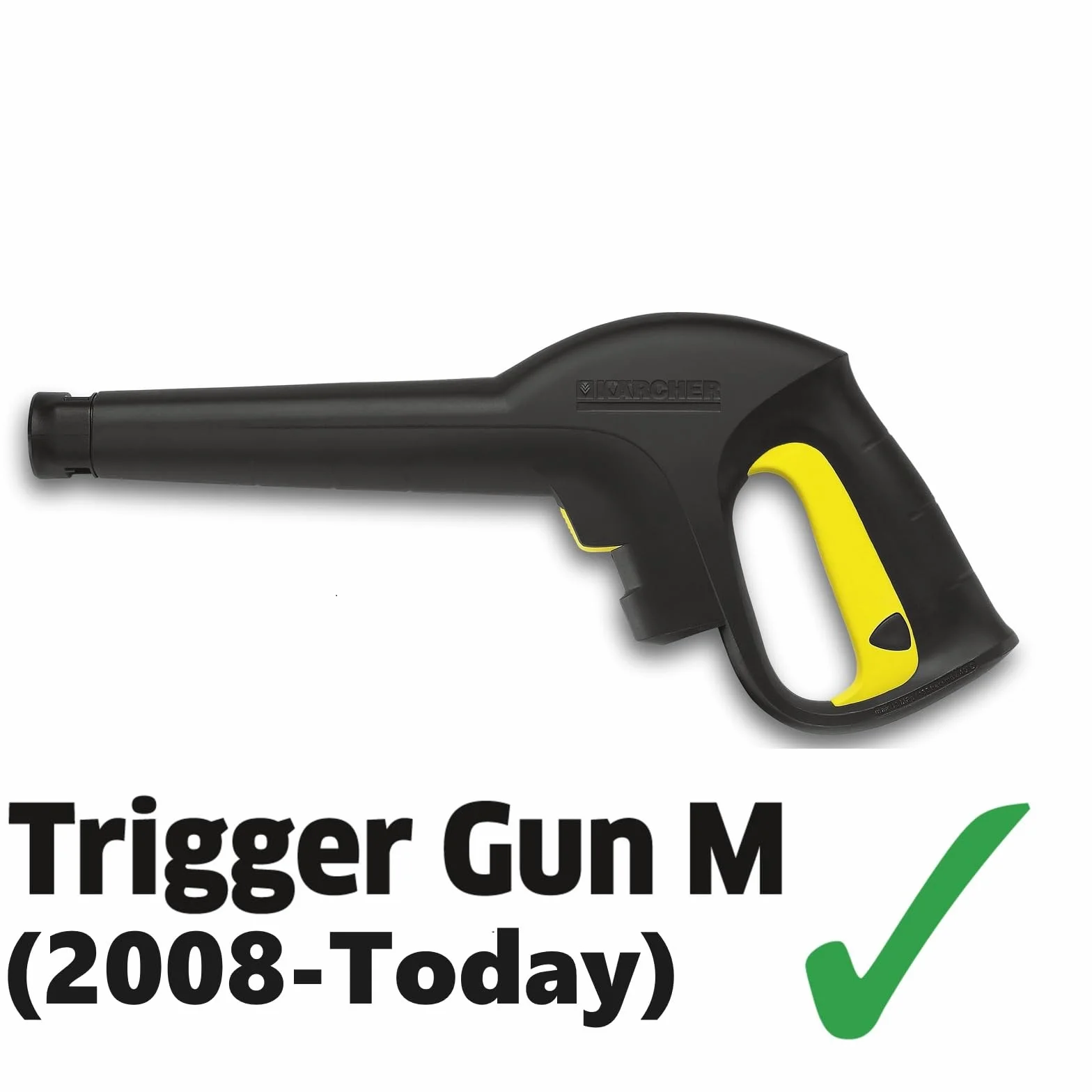 Kärcher 26428890 Poignée Pistolet avec Quick Connect pour séries K2 à K7, Noir