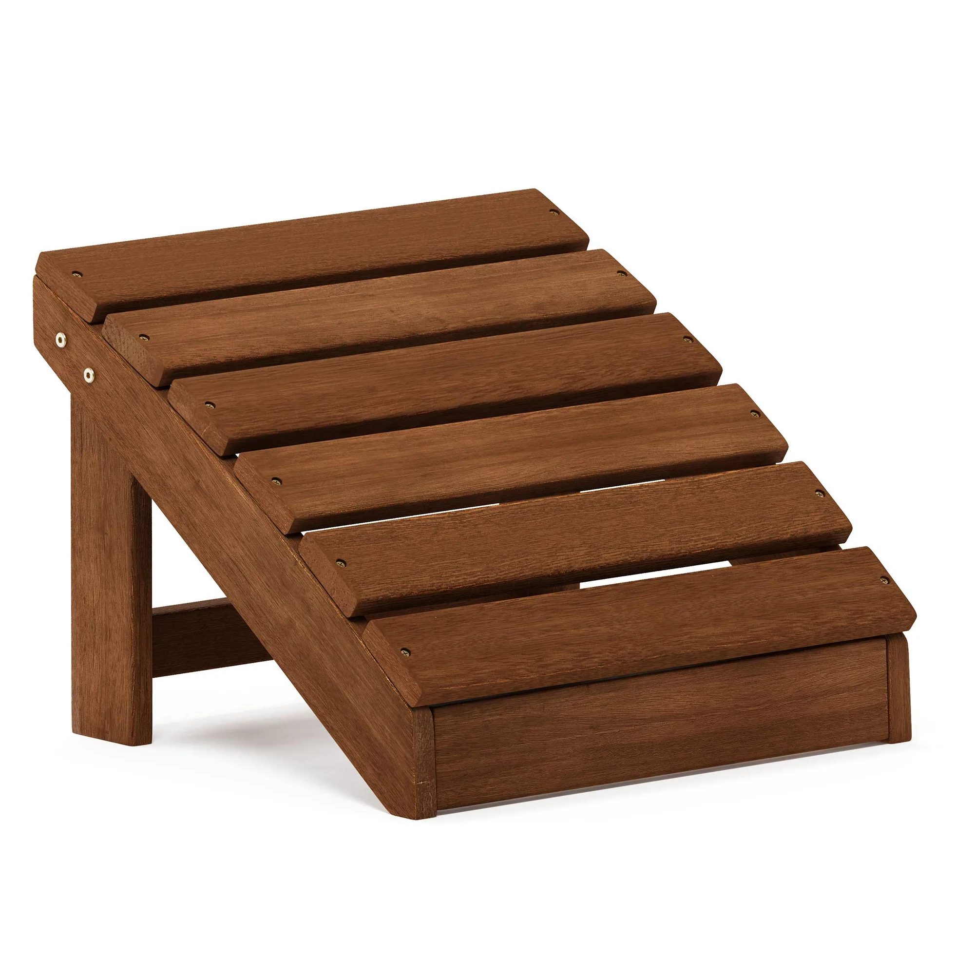 Furinno Tioman Small Hardwood Repose-Pieds Adirondack à L'Huile de Teck, Naturel, Bois dense, One Size