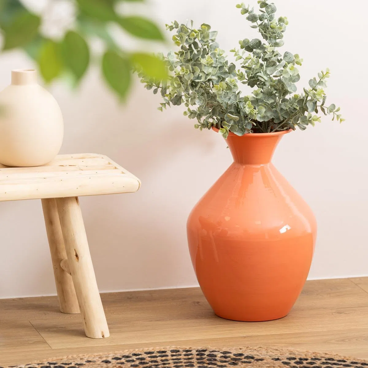 Atmosphera - Vase Kian Rose Fuchsia h37cm