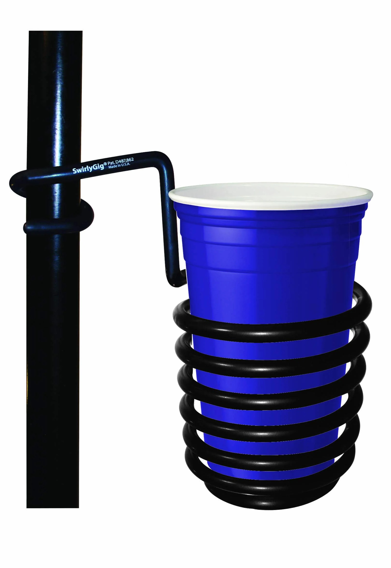 Support à boisson pour 1 tube Noir Sg2000 II