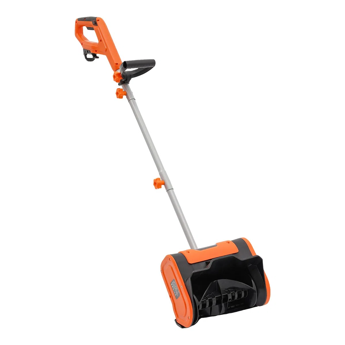 Fraise à neige plug-in - 1800 W - 3500 tr/min - Balayeuse électrique avec câble - Pelle à neige portable - Largeur de la lame : 32 cm - Orange