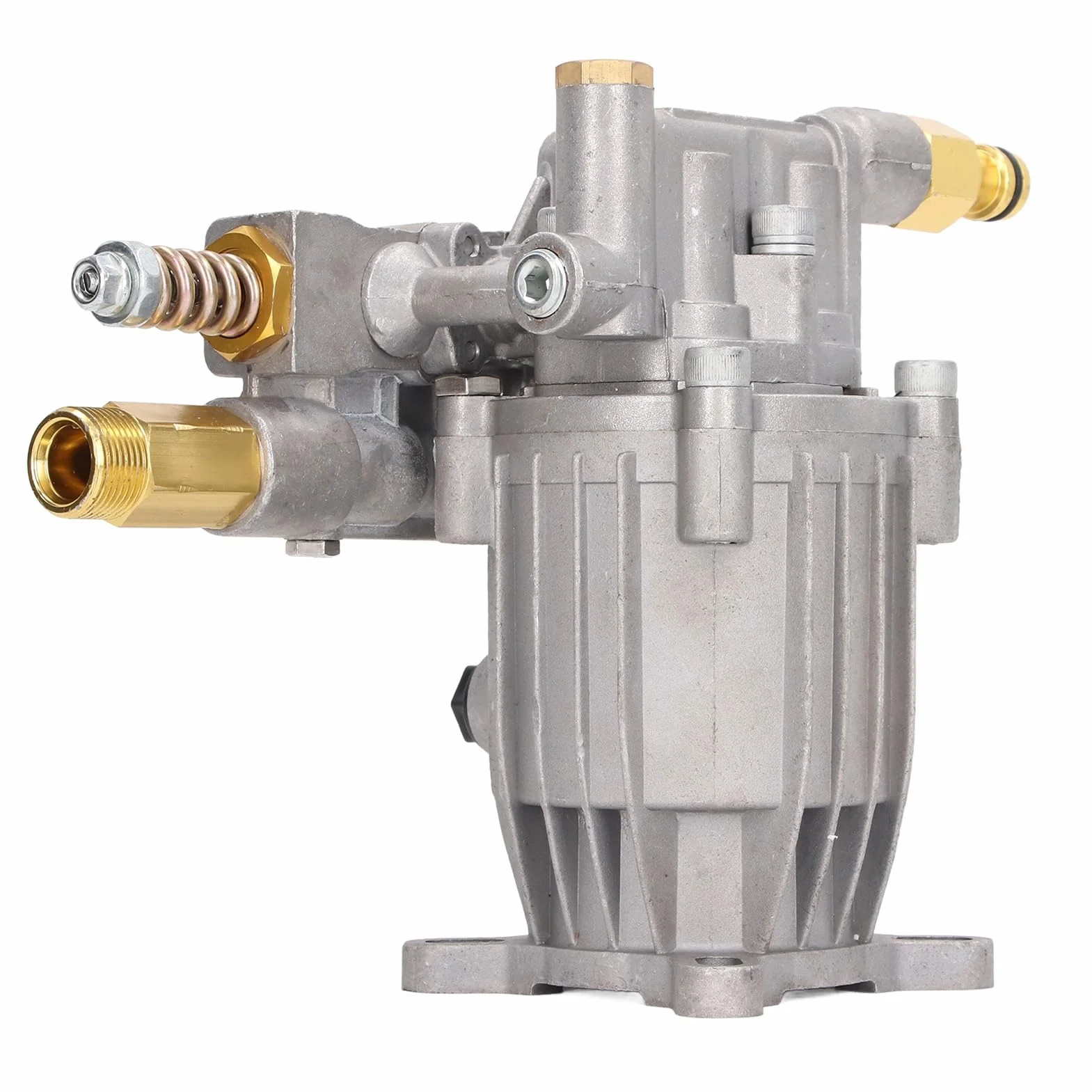 FTVOGUE Pompe de Laveuse Haute Pression 3/4 Po Pompe de Machine à Laver à Arbre Horizontal 2610-3000PSI 2,2-2,4GPM pour Murs, Clôtures, Maisons, Trottoirs, Véhicules