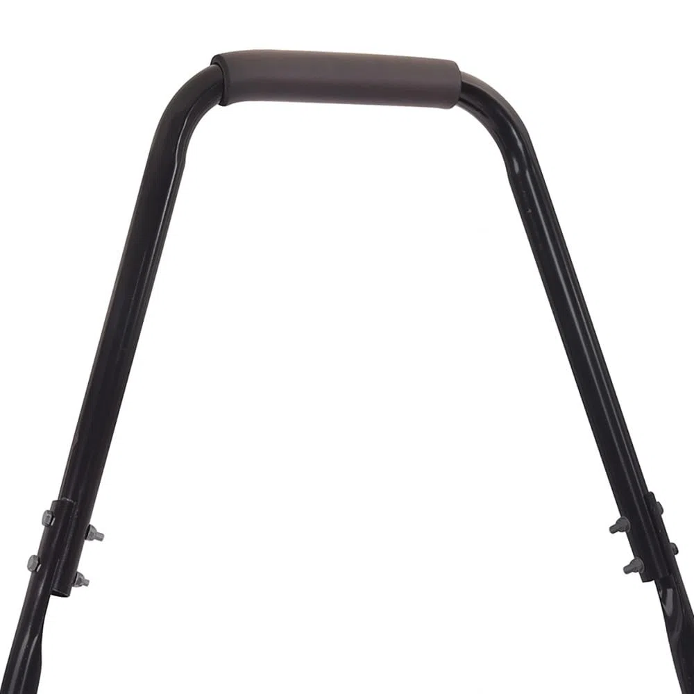 Oxeo Rouleau à Gazon 60cm - 48 L / 60kg - Rouleau à Main pouvant être rempli d'eau/de Sable - Acier Robuste - pour Gazon et Champs