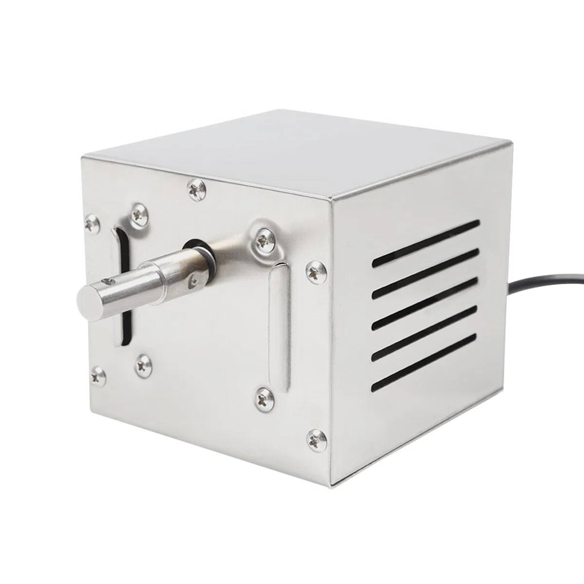 Accessoires de barbecue - Moteur de barbecue 220 V - Moteur tournebroche 25 W - En acier inoxydable - Barre pivotante - Longue durée de vie - Moteur pour cochon de lait - Pour rôtir le porc