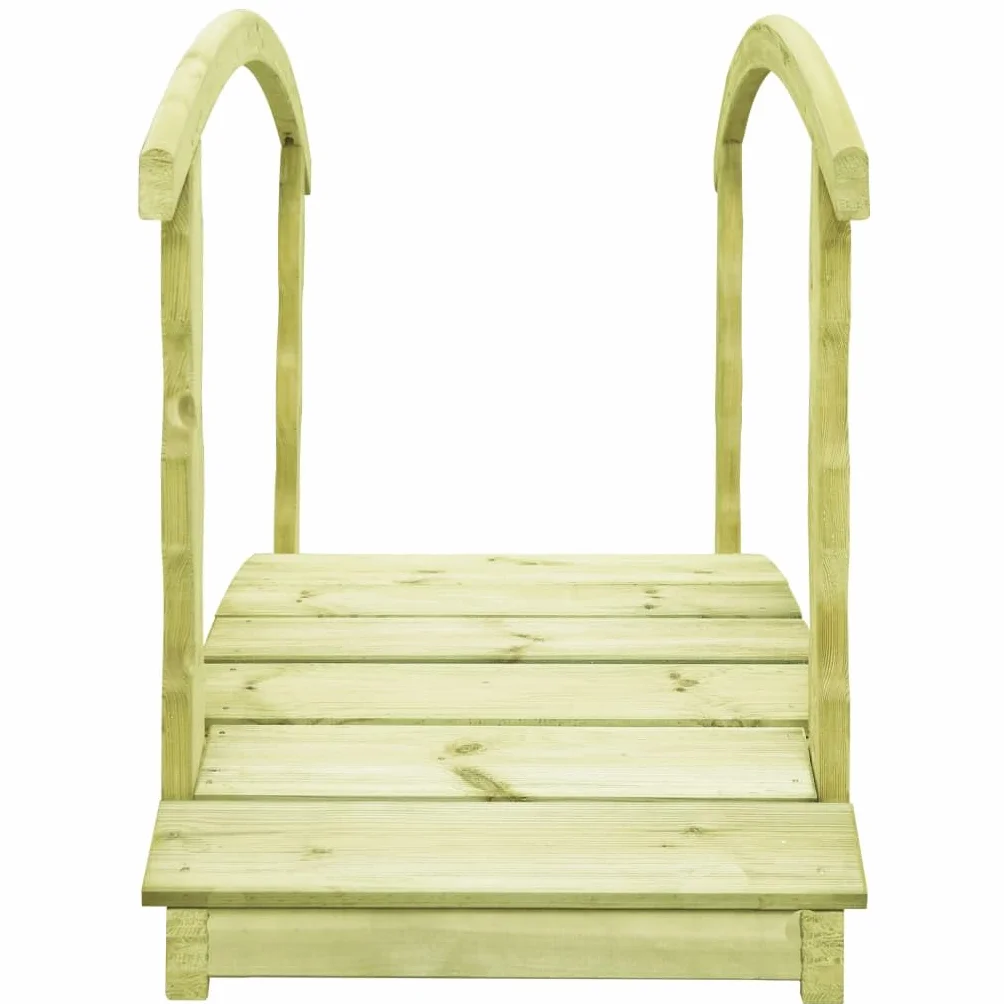 Générique Pont de Jardin avec Balustrade 170x74x105 cm Pin imprégné,Maison & Jardin,Pelouses & Jardins,Vie en extérieur,Structures extérieures,Ponts de Jardin,Brun,56.7 KG,49112