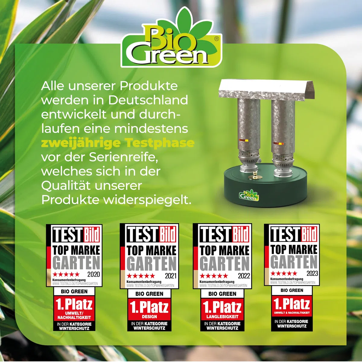 Bio Green WM-P5 Puissance 5 Calomax 41 x 30 cm