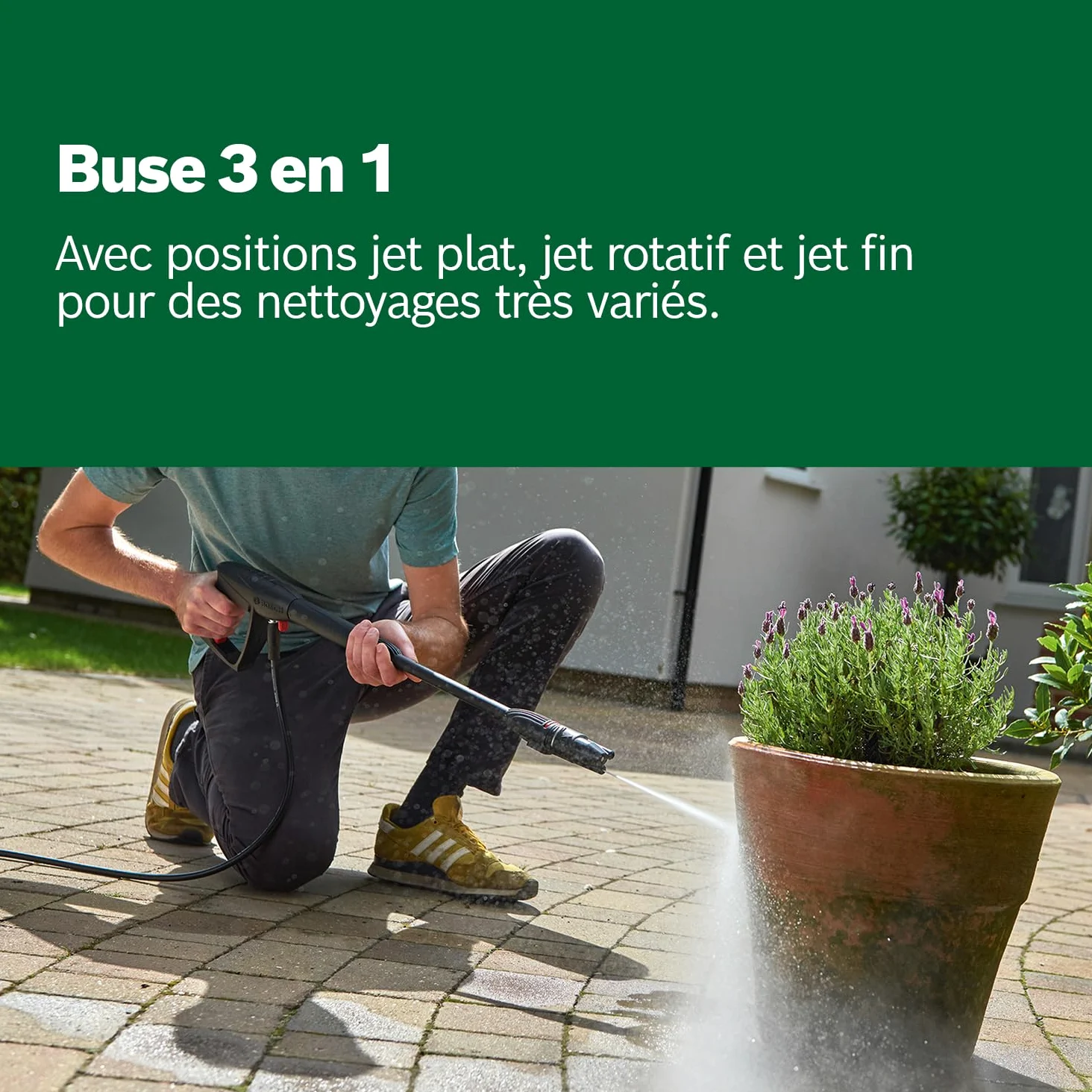 Bosch Nettoyeur Haute-Pression UniversalAquatak 135 (1 900 Watt, Pression : 135 Bar, débit Maxi : 410 l/h, Emballage Carton)