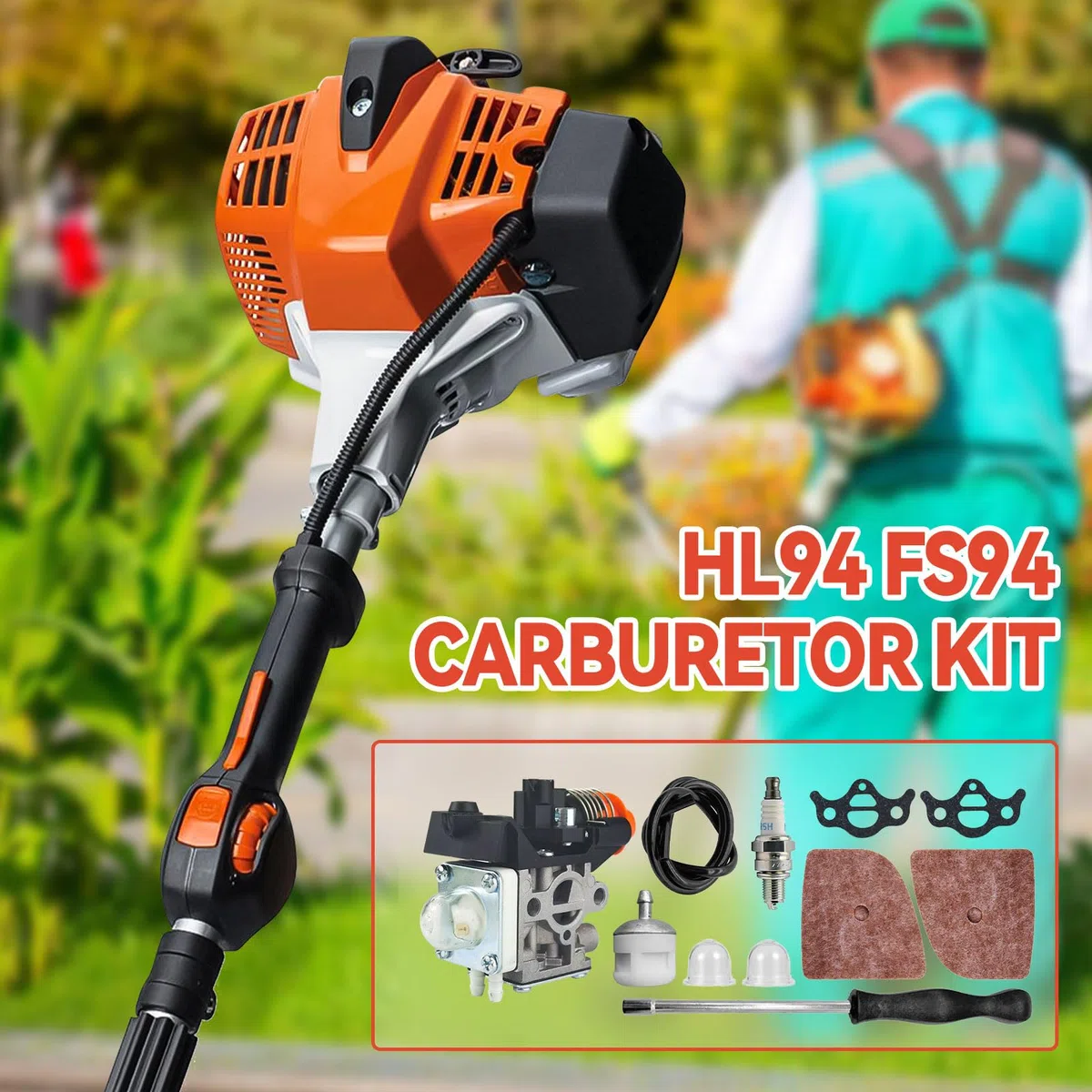 FS94 Carburateur, kit de carburateur 4149-120-0602 pour débroussailleuse Stihl FS94 RC-E Z, FS94 R-Z KM94 KM FS HL 94 94R, pièces de carburateur, 41491200602