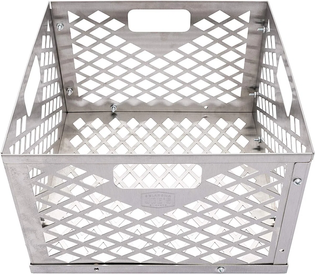 Oklahoma Joe's Panier fumoir Offset en Acier Inoxydable Argenté