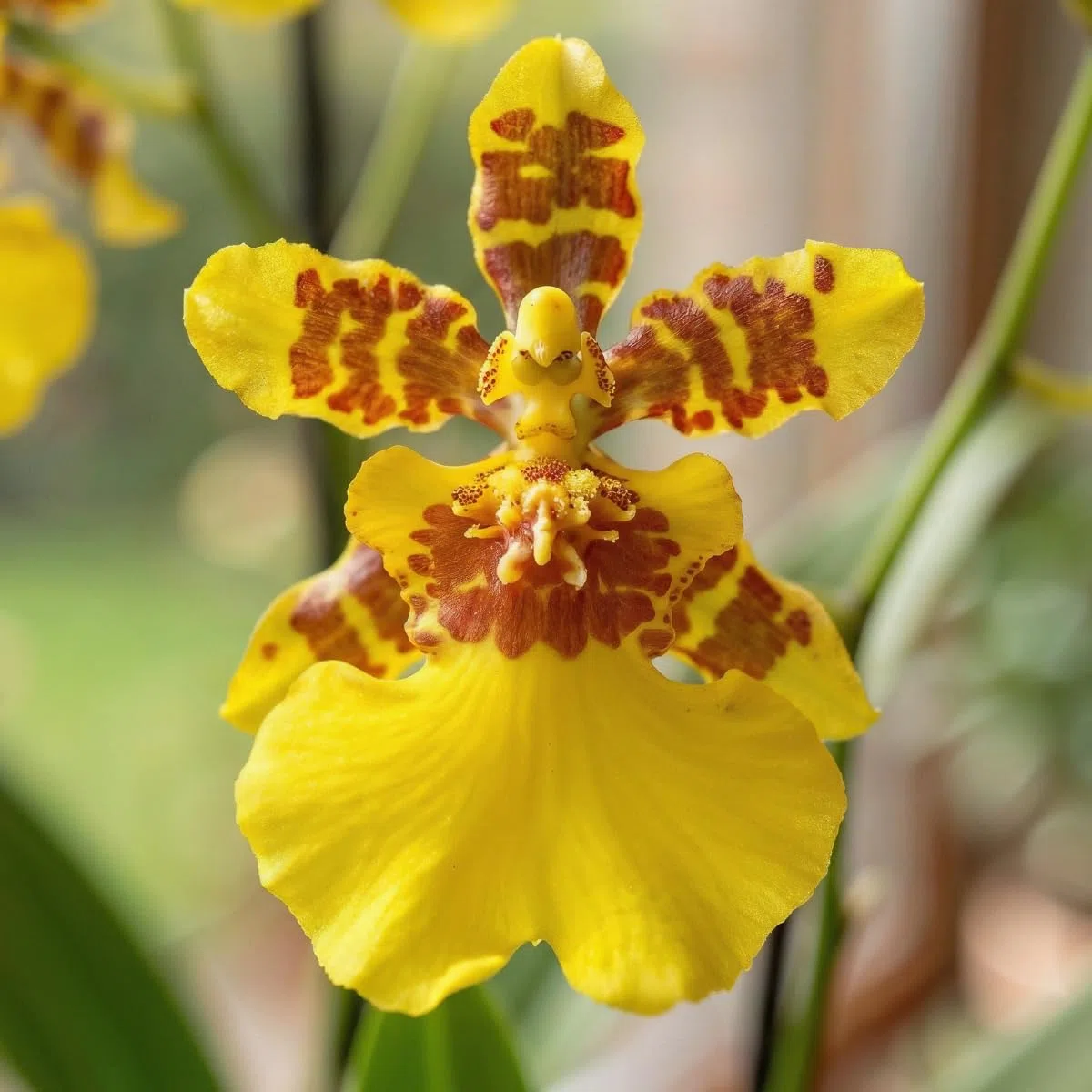 Orchidée Oncidium Joost - 2 Plantes Intérieur Naturelles - 30-40 cm - Avec fleurs et légèrement parfumées - Naturelle Plantes de Hollande (pas de graines, non artificielle)