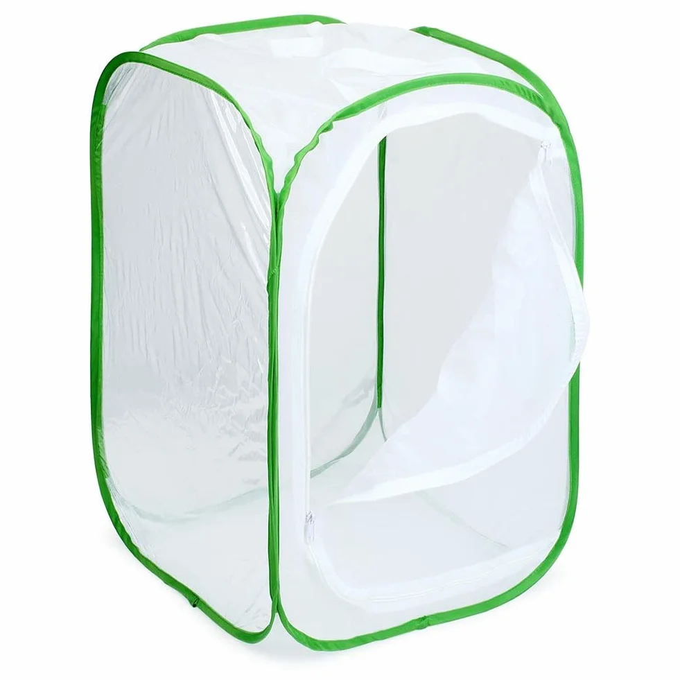 Lot de 2 cages d'habitat pour insectes et papillons - 40 x 60 cm