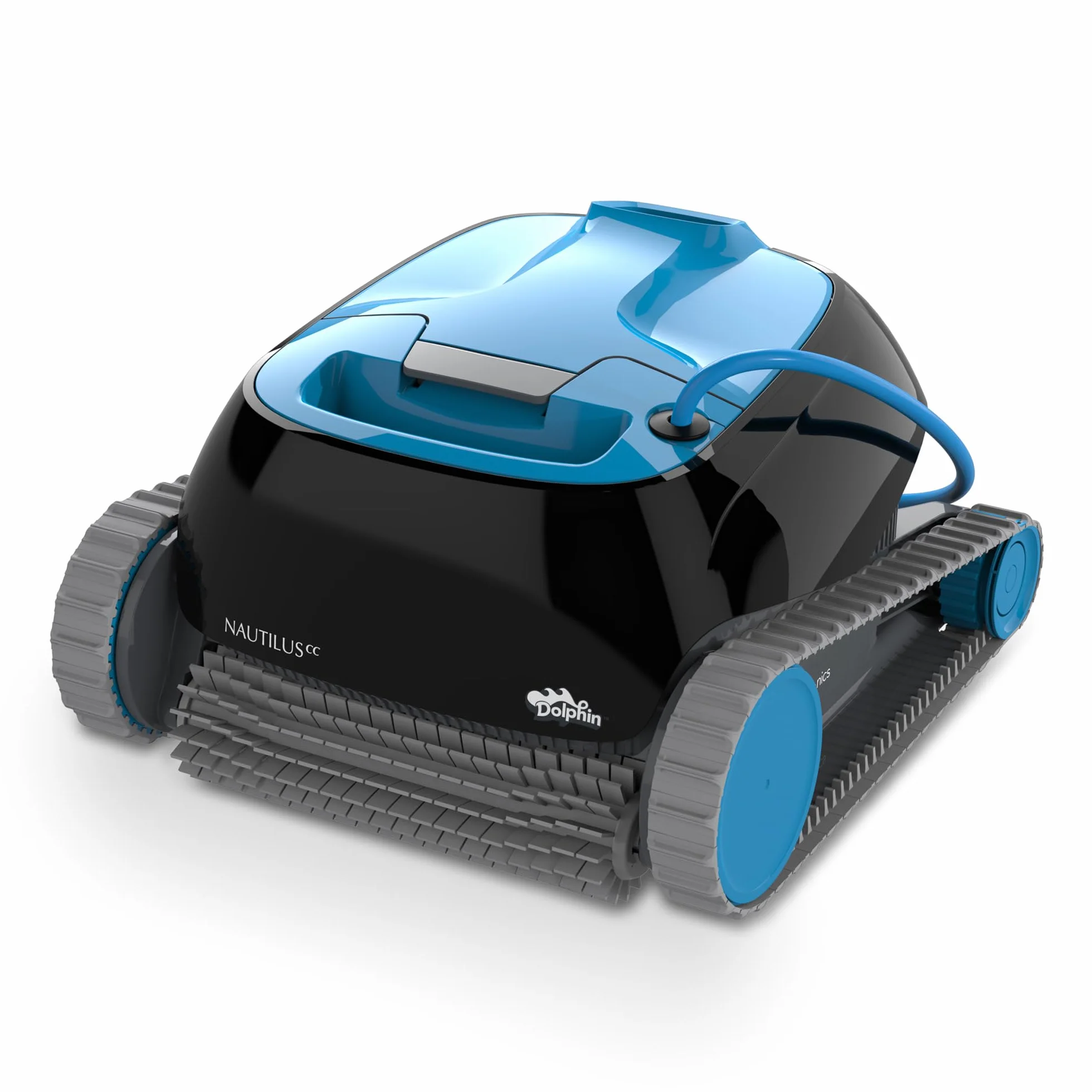 Dolphin Nautilus CC Aspirateur Piscine pour Piscine Hors-Sol Jusqu’à 10 m, Nettoyage Fond et parois, Économie énergie, Cycle de Nettoyage 120 Min