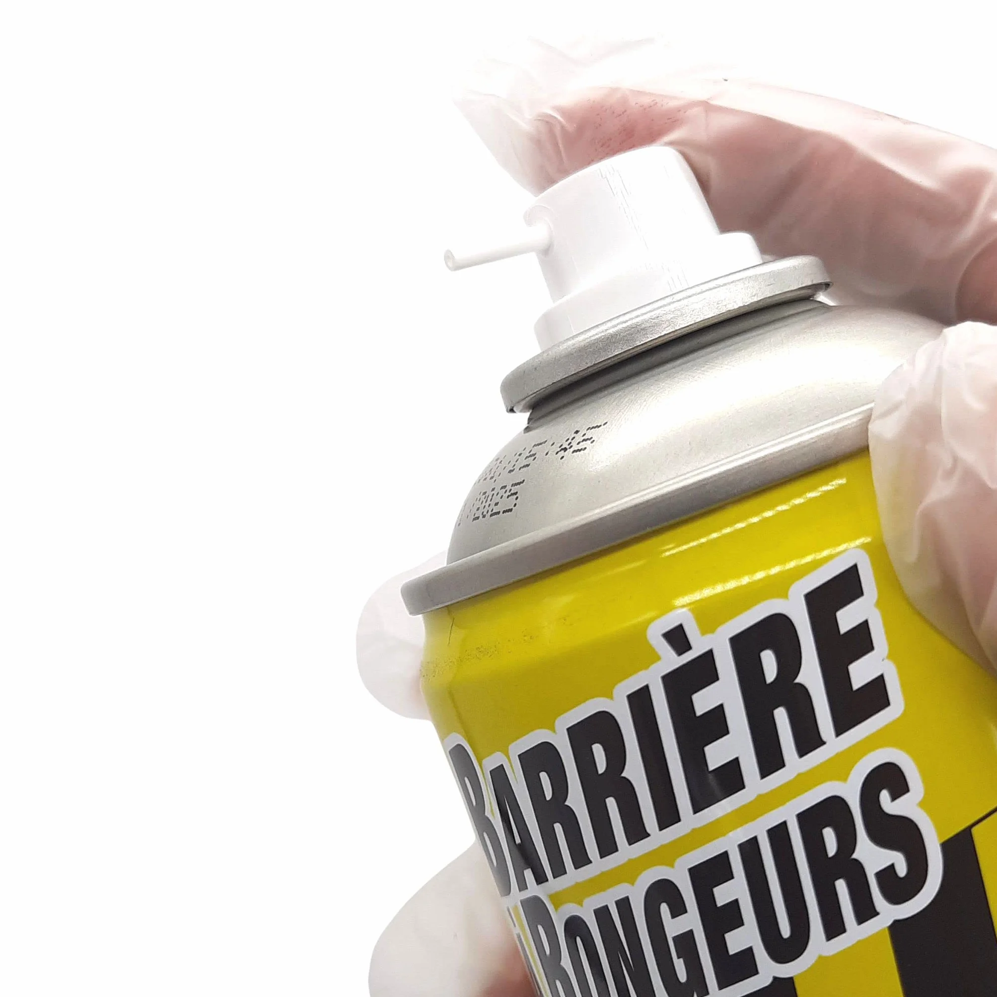 Barrière à Rongeurs Résine Protect Gaines Électriques Aérosol 400 ml Noir