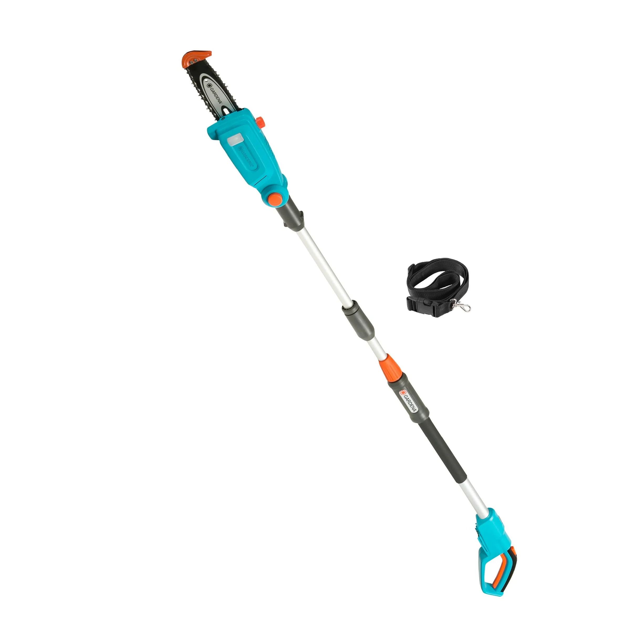 Gardena Elagueuse sur perche sur batterie TCS 20/18V P4A - sans chargeur ni batterie: Télescopique, Portée jusqu’à 4 m, Tête inclinable, Sans fil (14770-55)